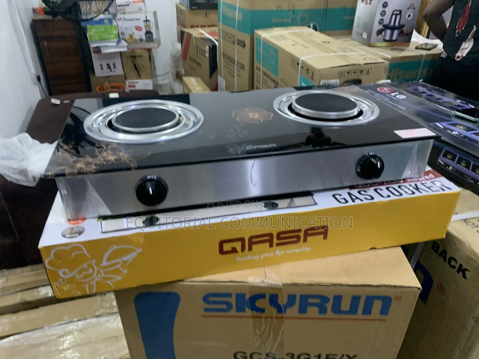 Qasa Infrared Cooker QGC-2bg – Fast Cooking Innovation