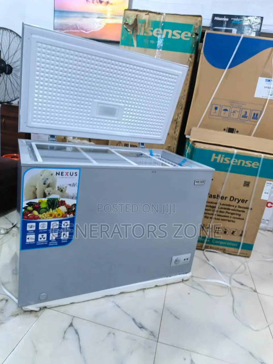 Nexus Nx-400g Freezer 320-Litre Format