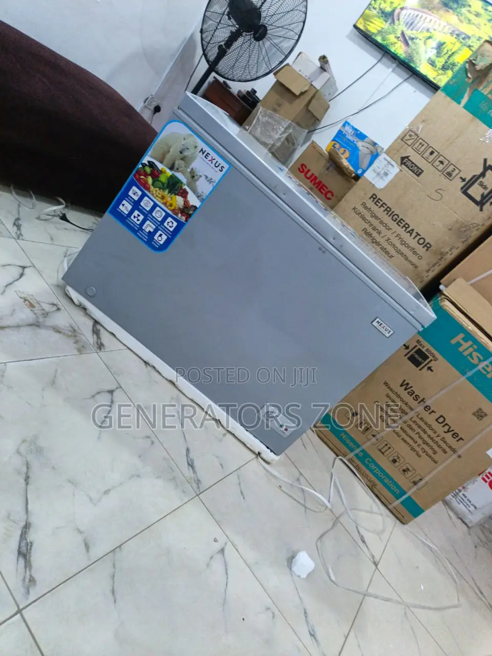 Nx-400g Compact Chest Freezer 320l