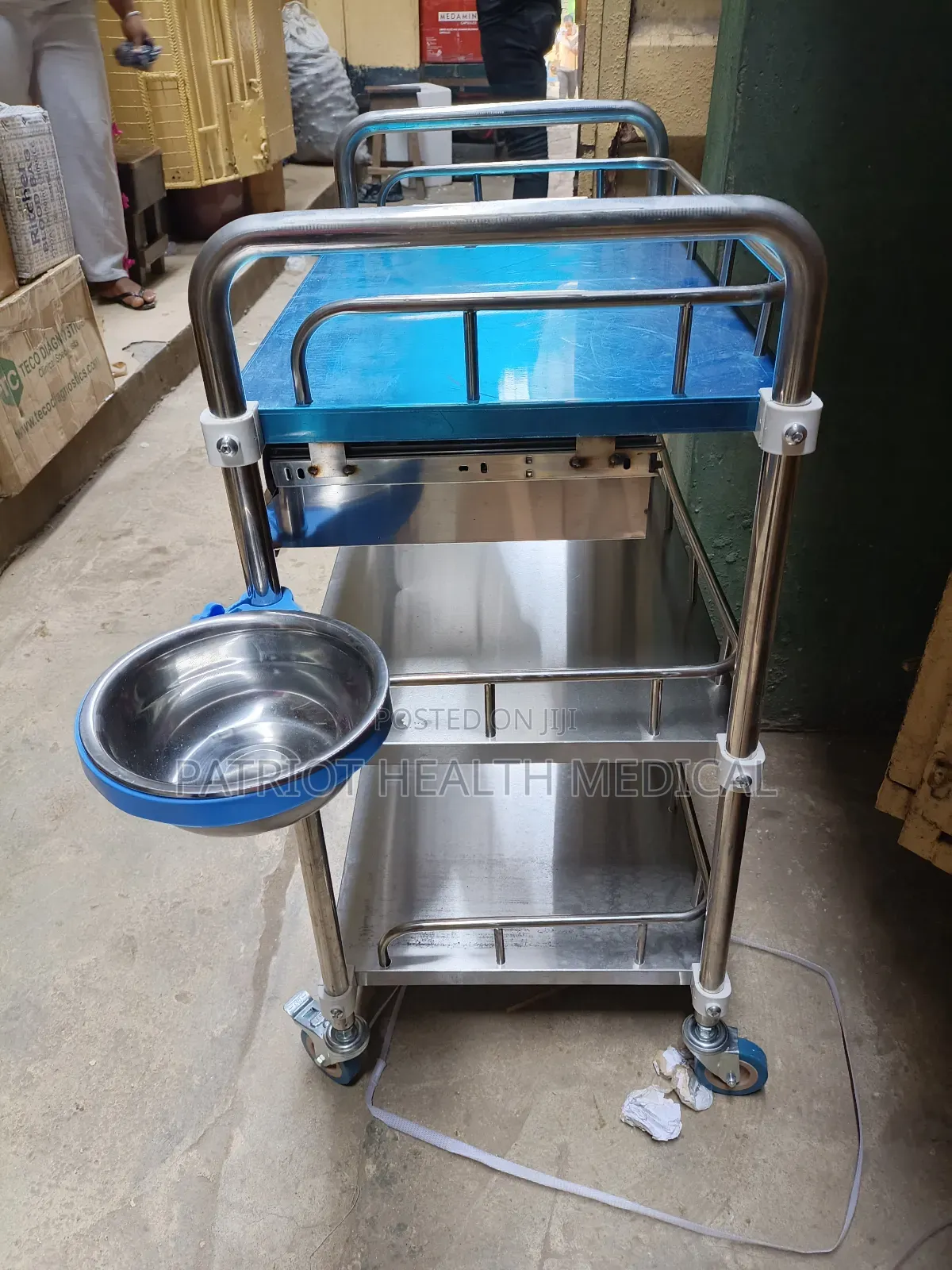 Instrument/Medicine Trolley (2 Drawer)