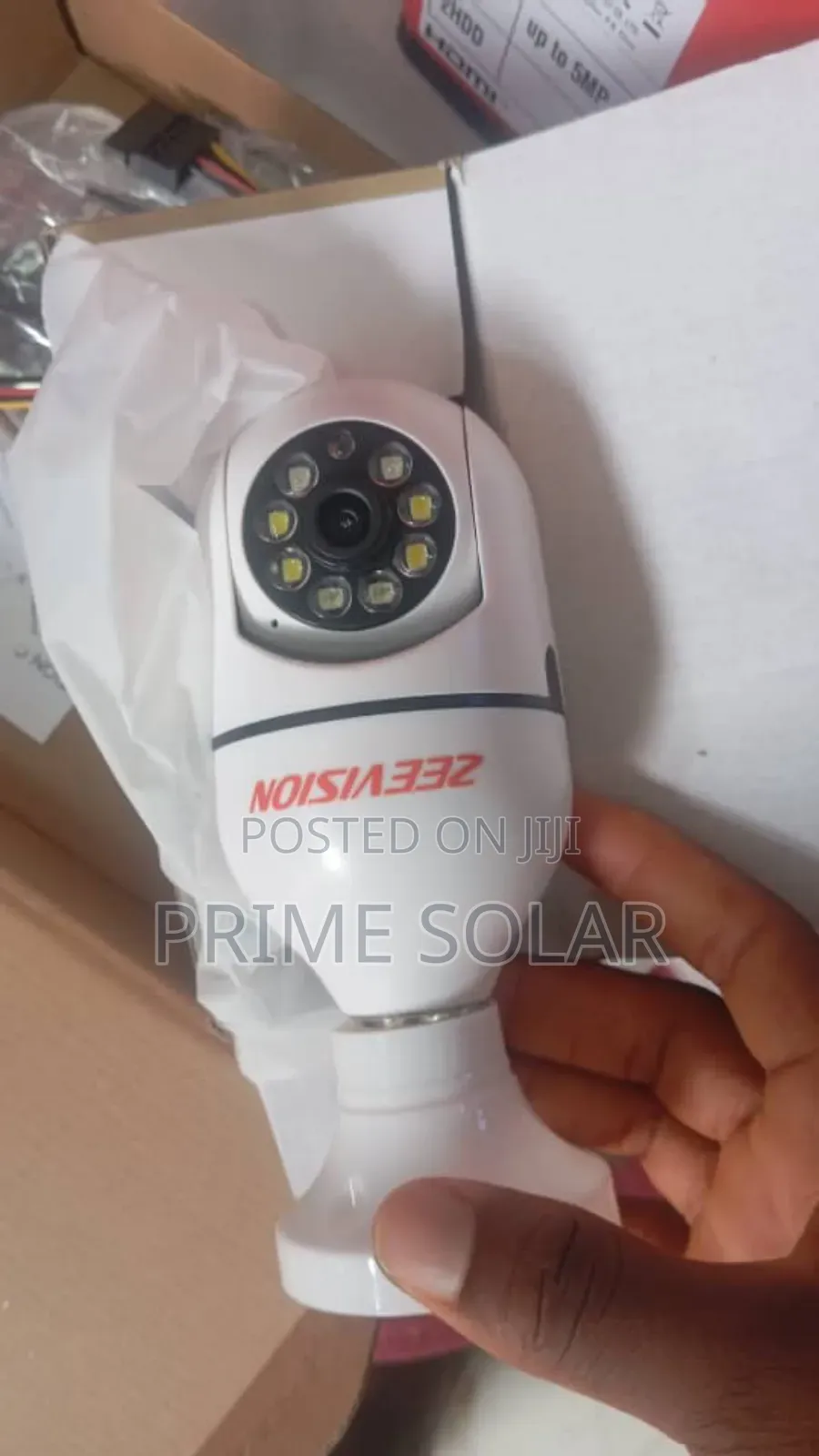 Solar Camera Wifi Connected