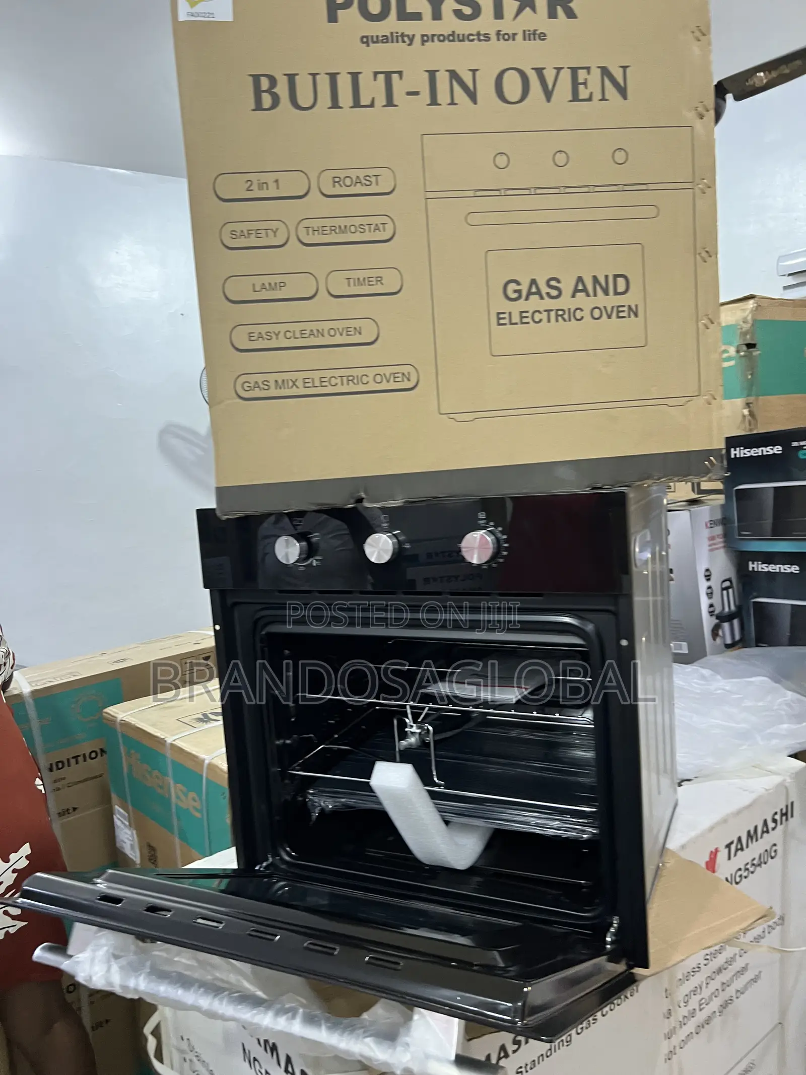 Polystar Pv-Eg271bb Built-in Oven Dual Cooking Tech 60cm