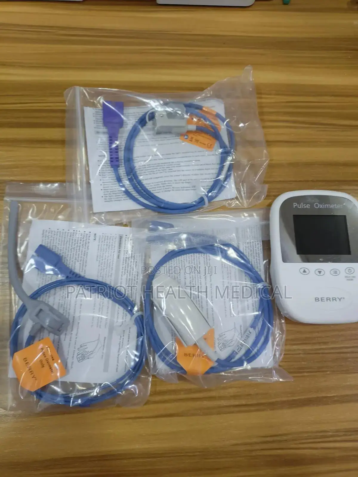 Berry Paulse Oximeter (3 Prop)