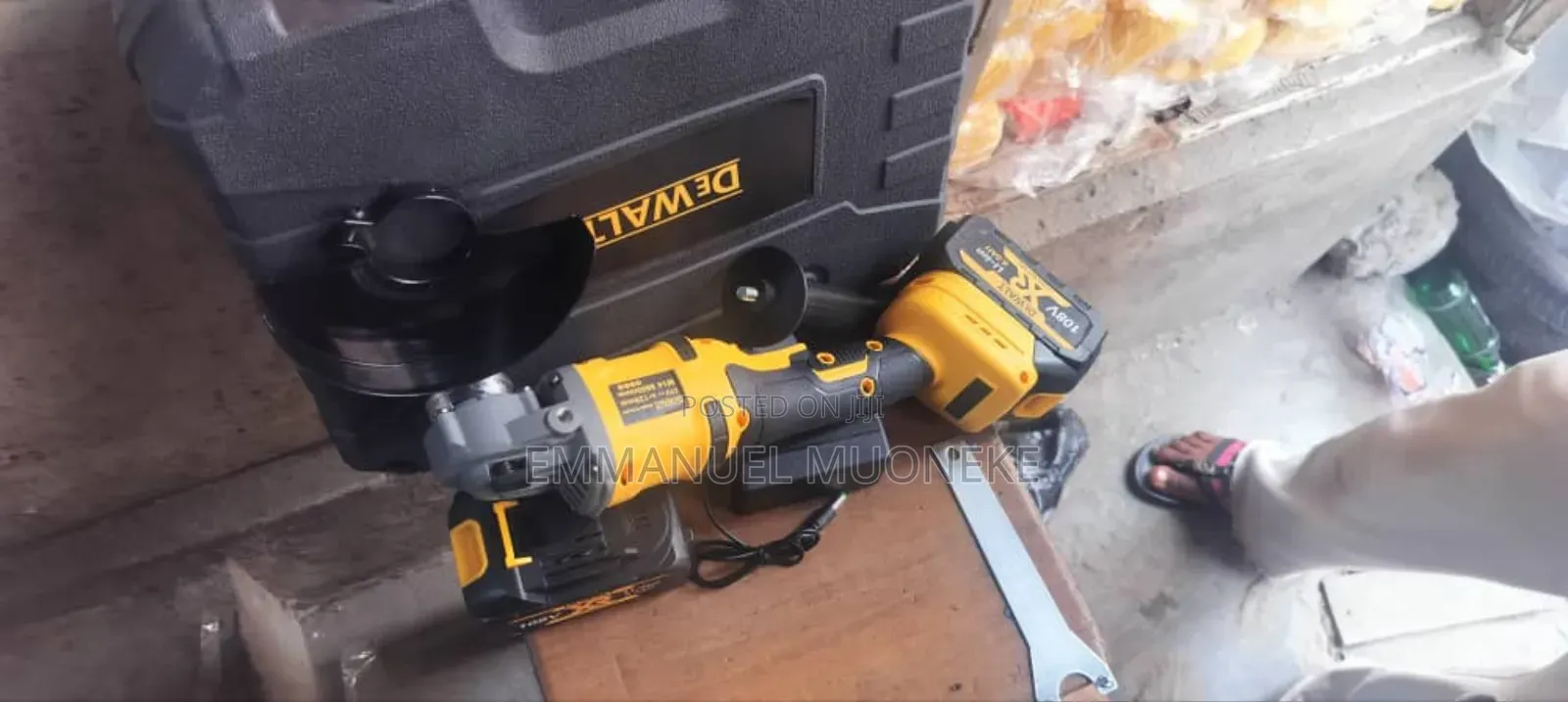 Dewalt 54v Flexvolt Battery Angle Grinder