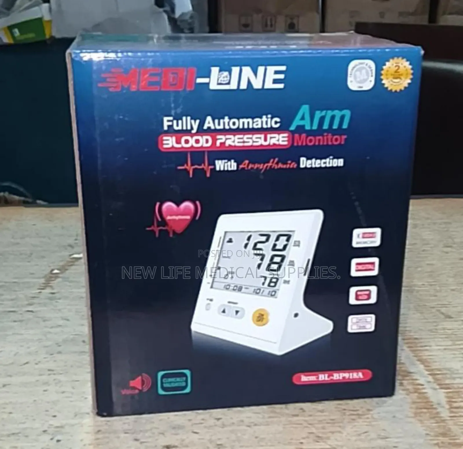 Medi-Line Blood Pressure Monitor