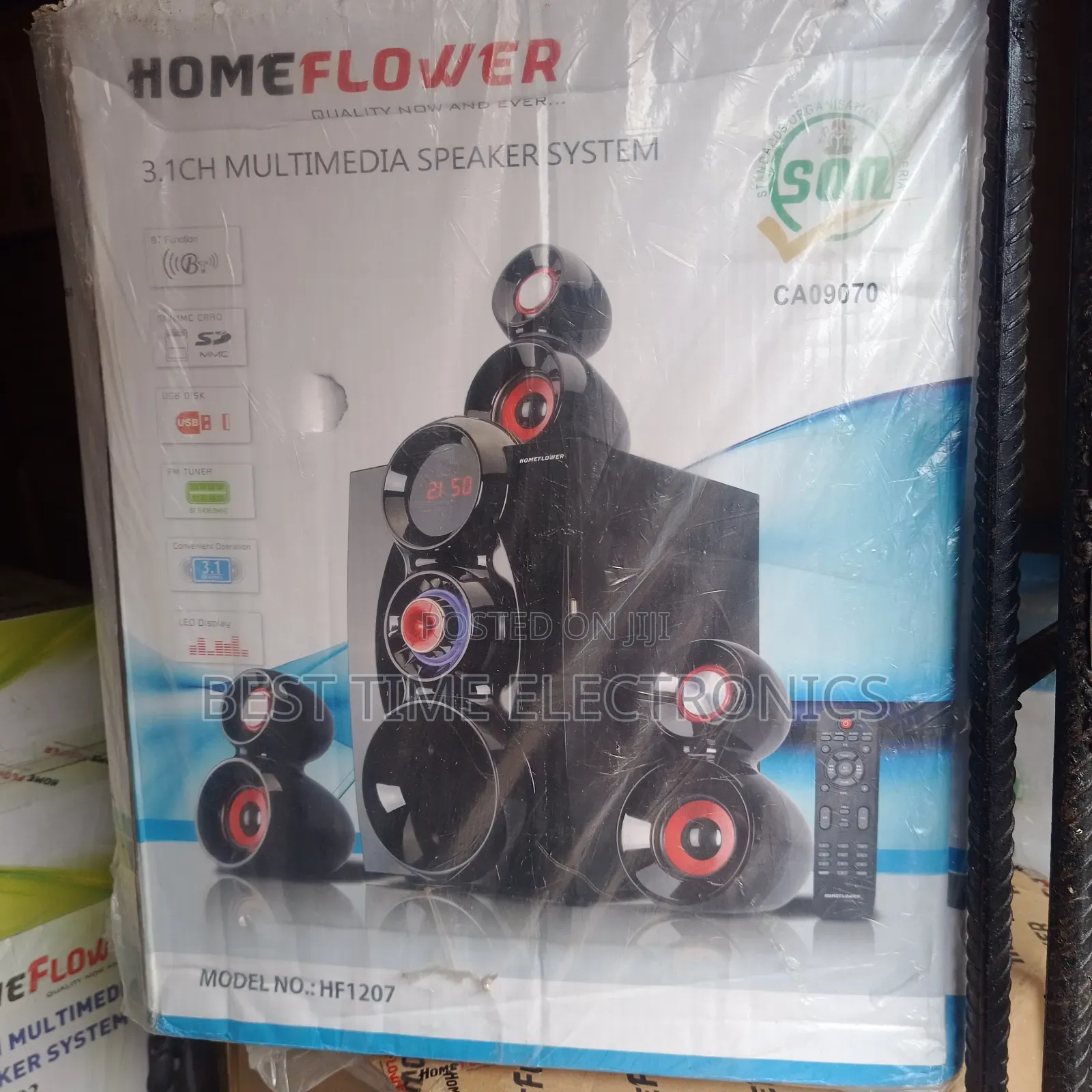 Homeflower Bluetooth Multimedia Speaker System (Hf1207)