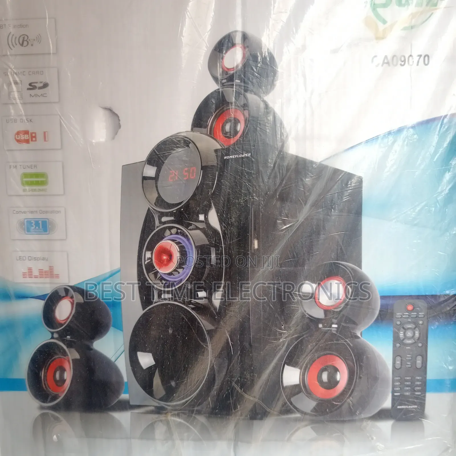 Homeflower Bluetooth Multimedia Speaker System (Hf1207)
