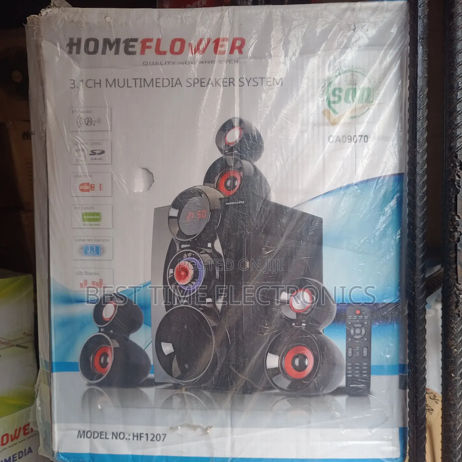 Homeflower Bluetooth Multimedia Speaker System (Hf1207)