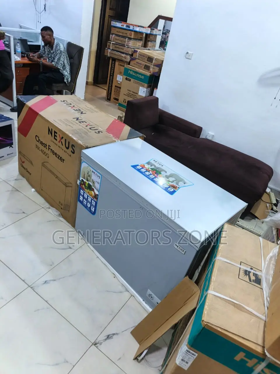 Nexus 320l Freeze Chest Nx-400g