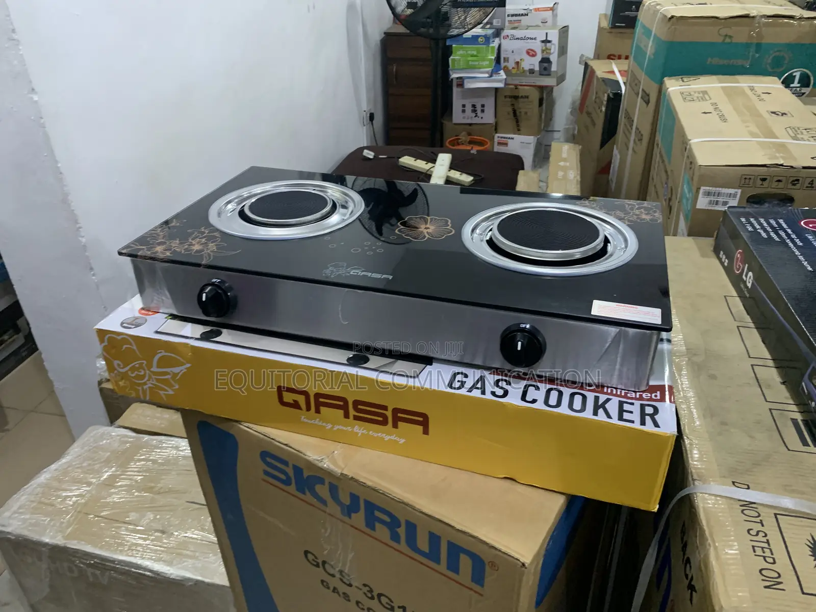 Qasa QGC-2bg Heat-Efficient Infrared Gas Stove