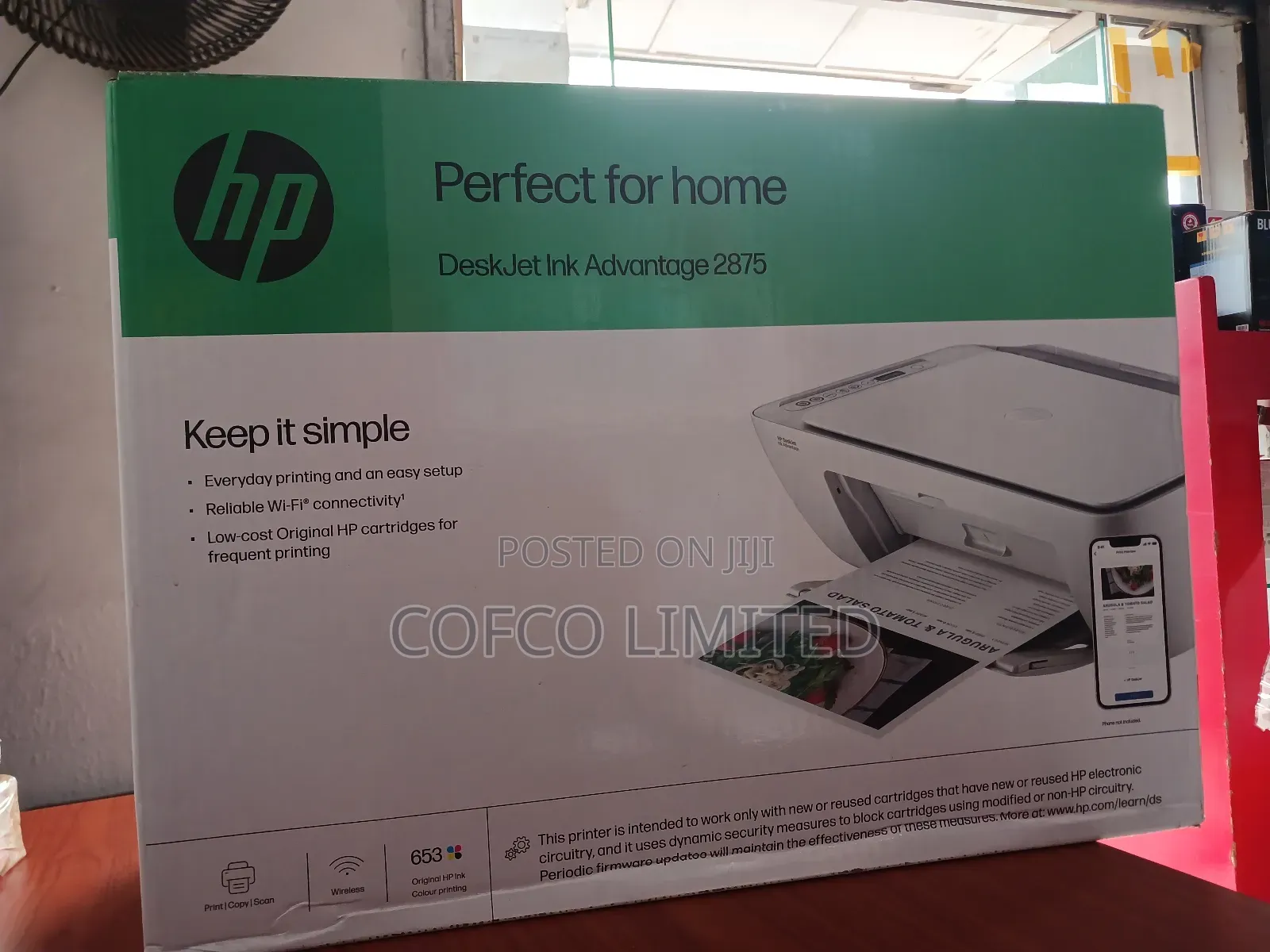 Hp Deskjet Ink Advantage 2875 All-in-one Printer