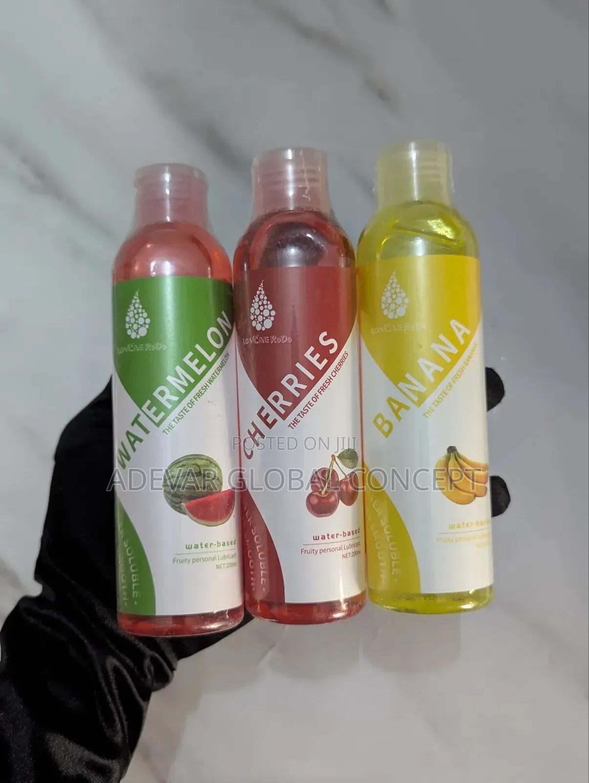 1pc of 200ml Water Based Fruity Personal Lubricant