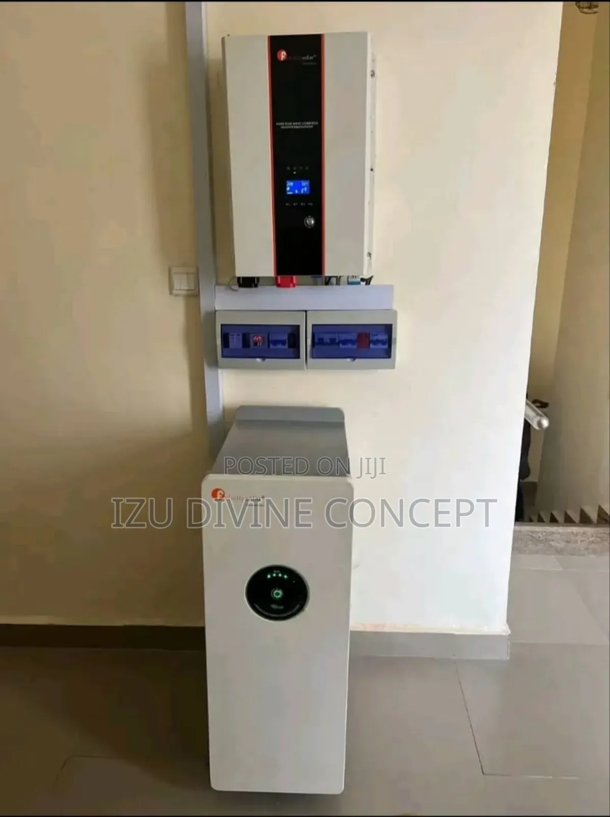 10kva Felicity Hybrid Inverter Setup and 15kwh Lithium Battery Backup