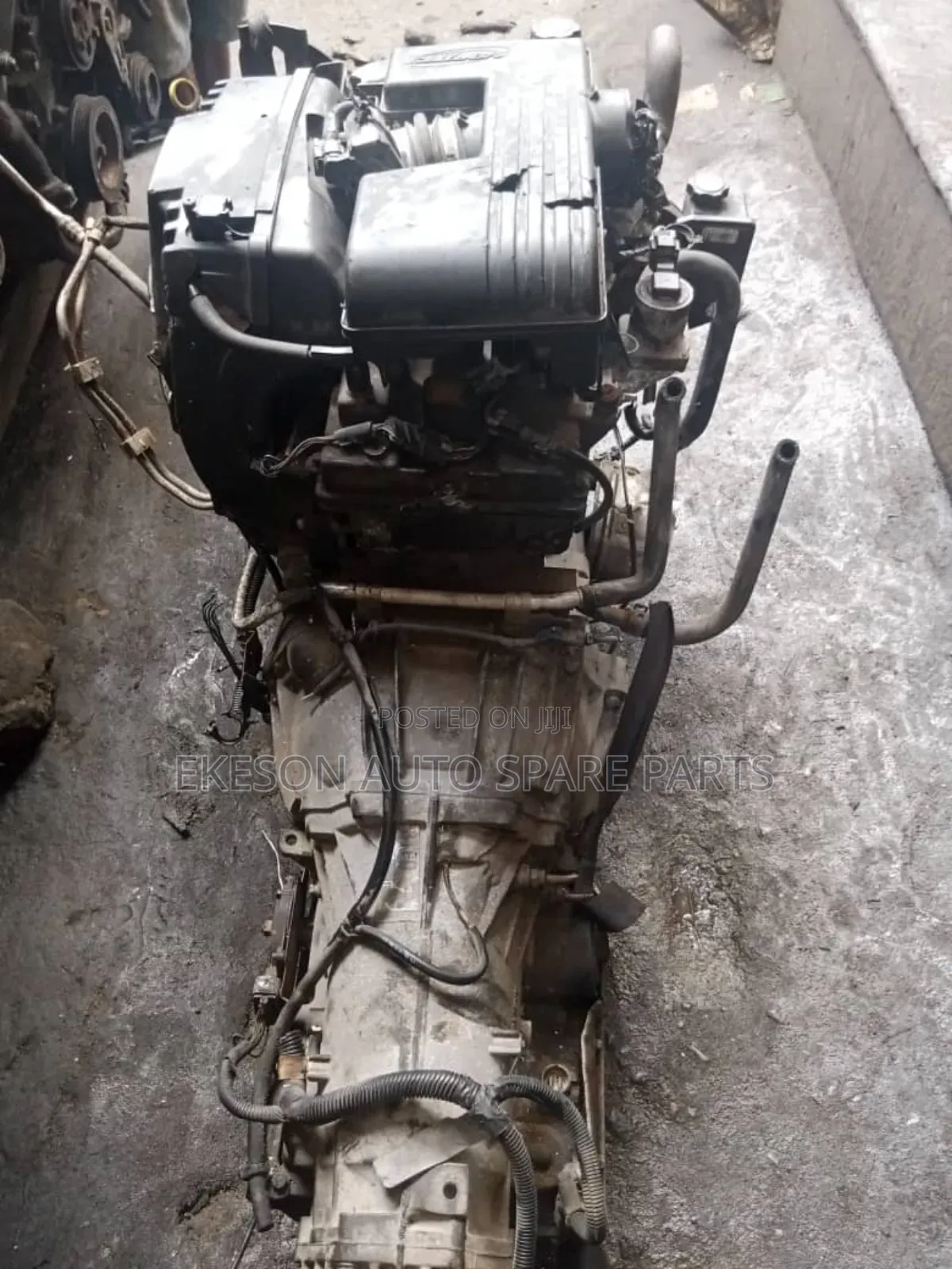 Complete Engine for Hummer 3 . Straight 5, Aluminum Top Cylinder