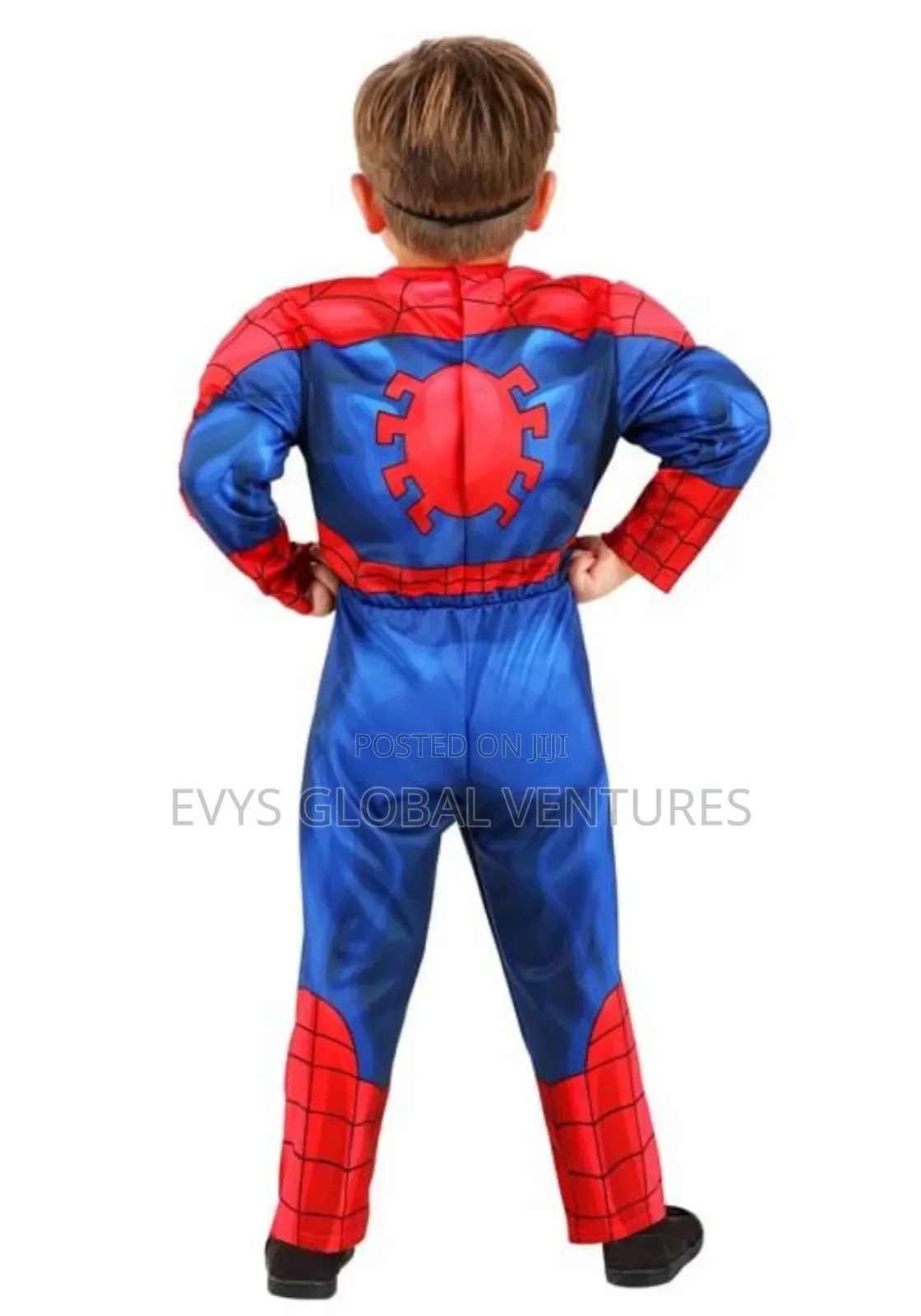 Padded Spider Man Costume With Mask for Kids