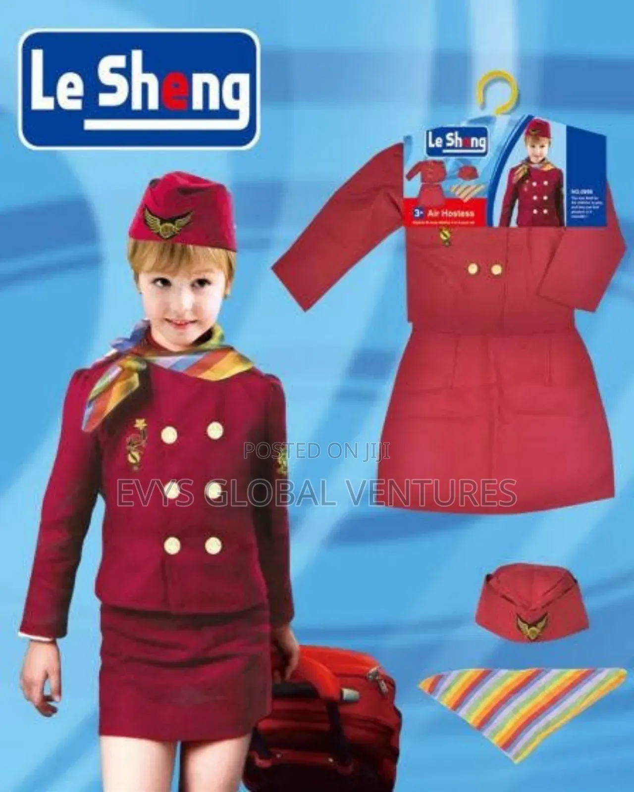 Air Hostess Children's Costume