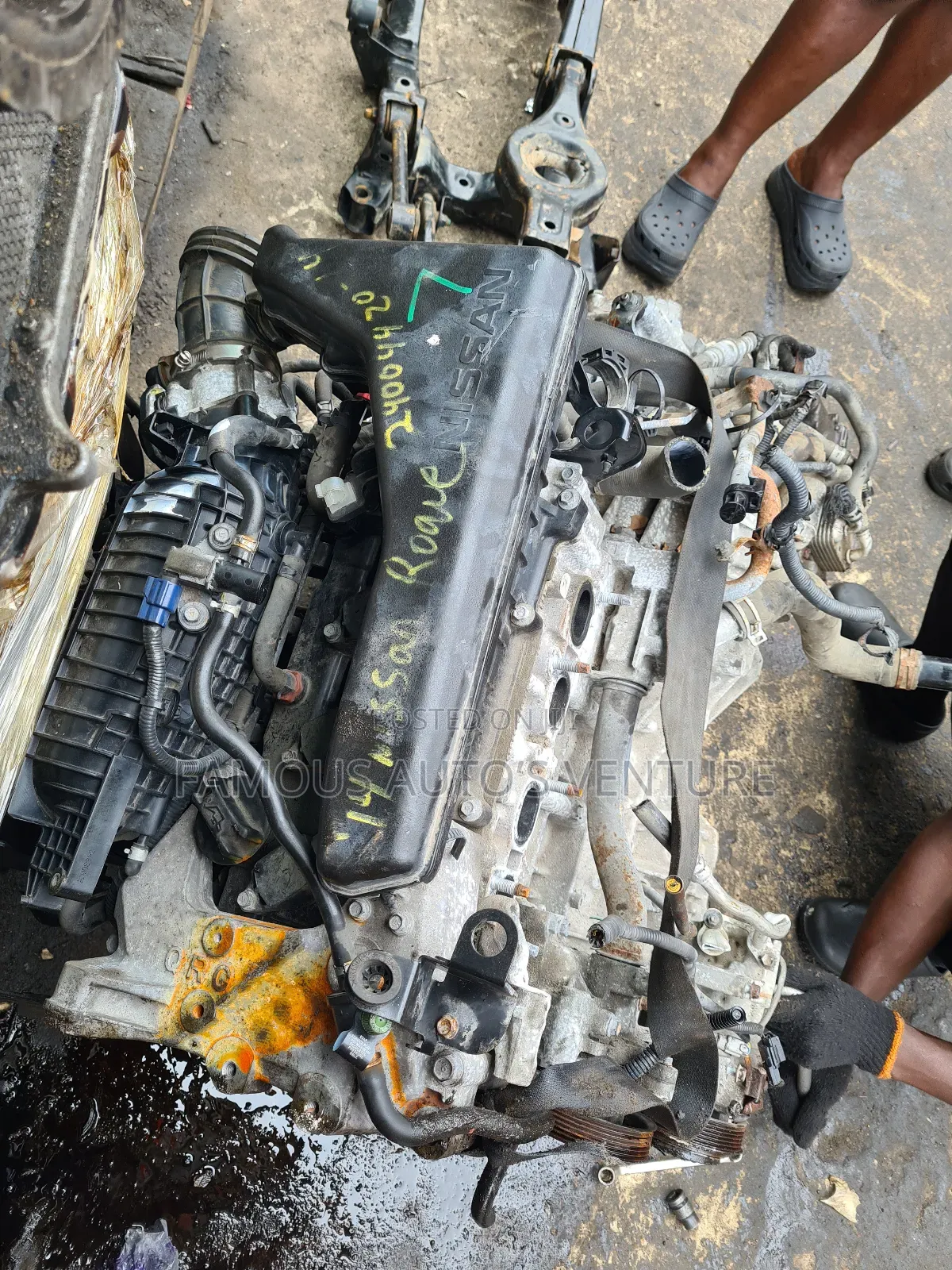 Nissan Rogue Engine and Transmission 2014-2019