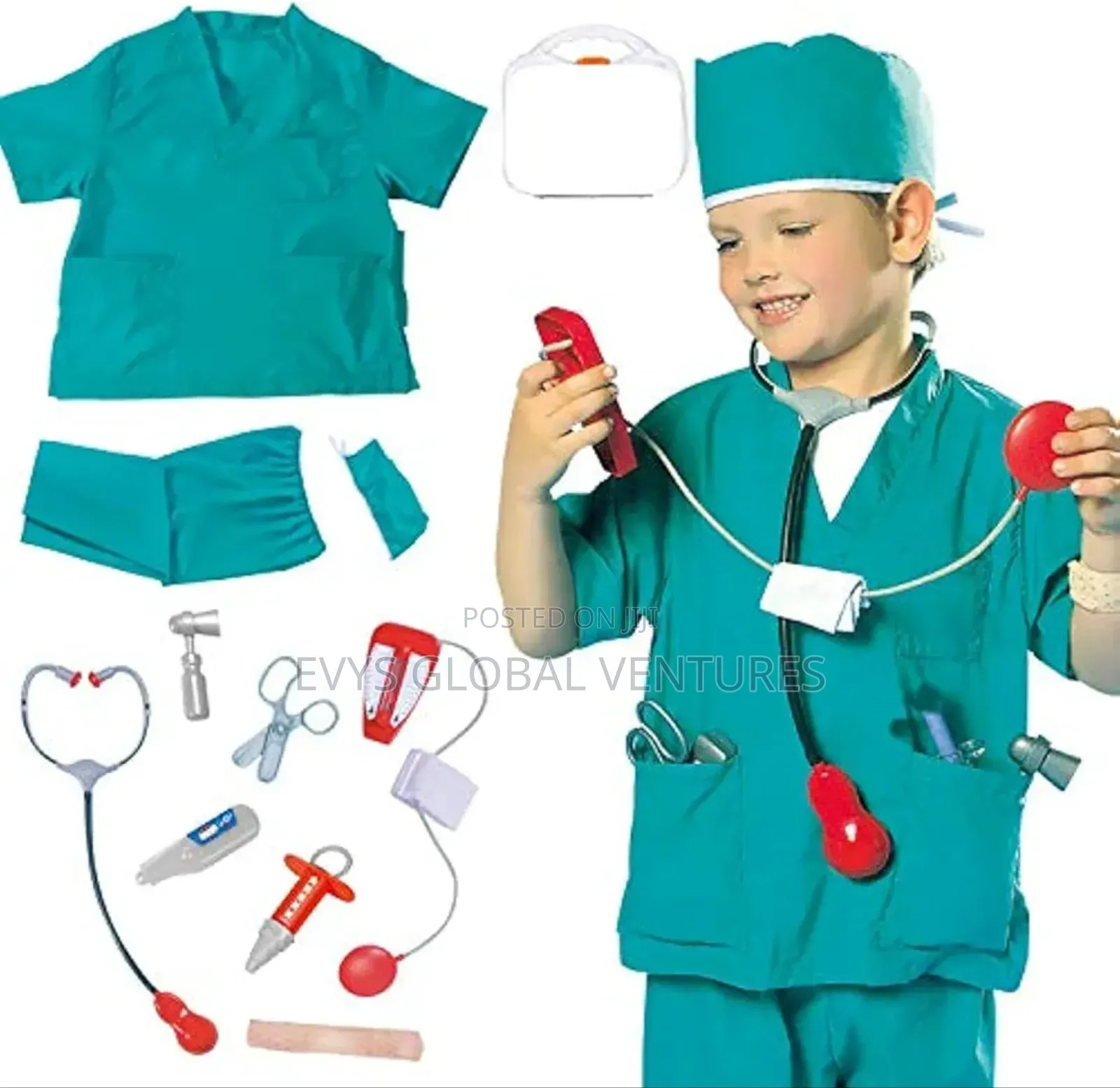 Surgeon Costume With Accessories
