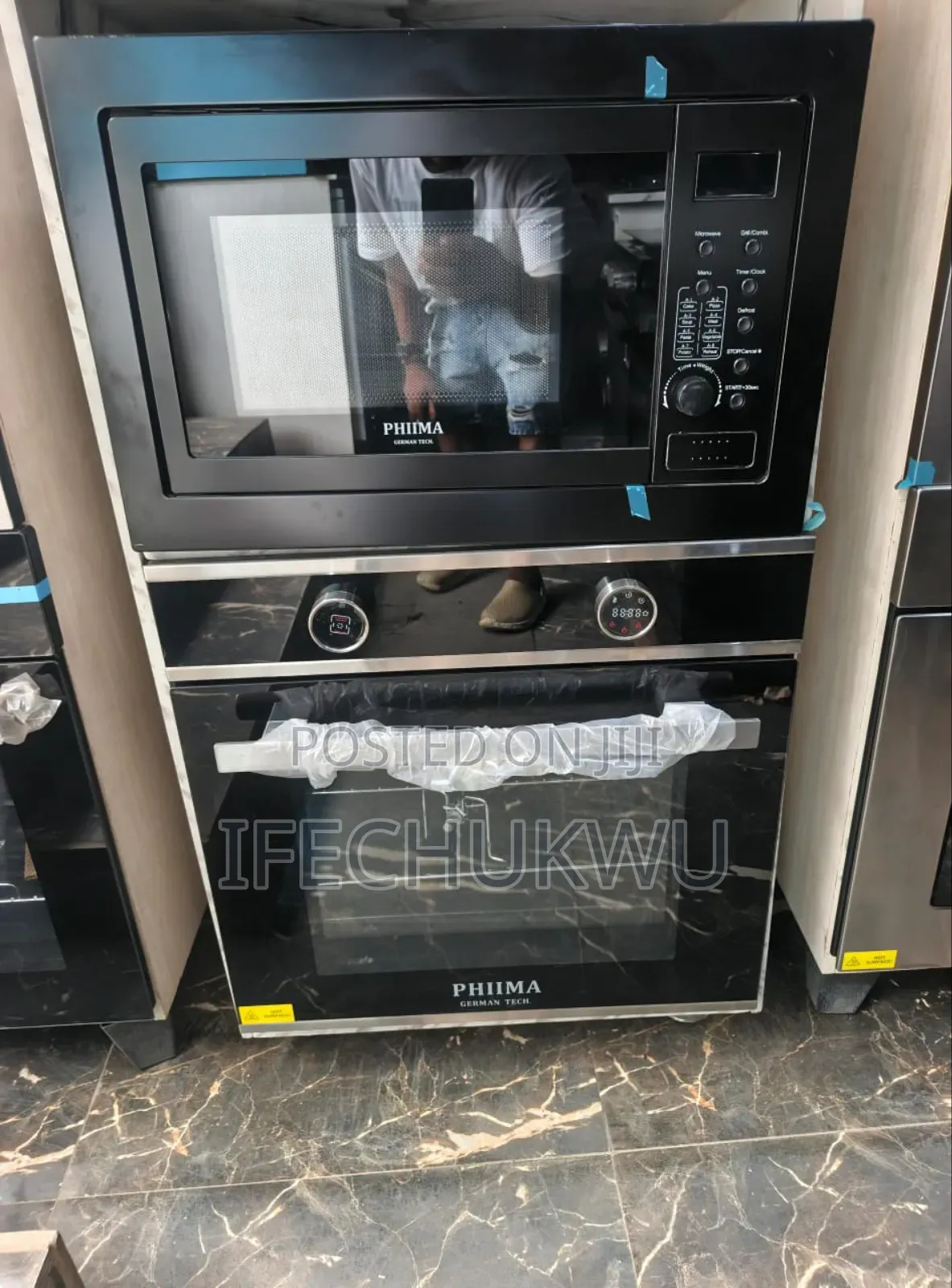 Original Phiima Inbuilt Electric Air Fryer Oven Built-in Microwave