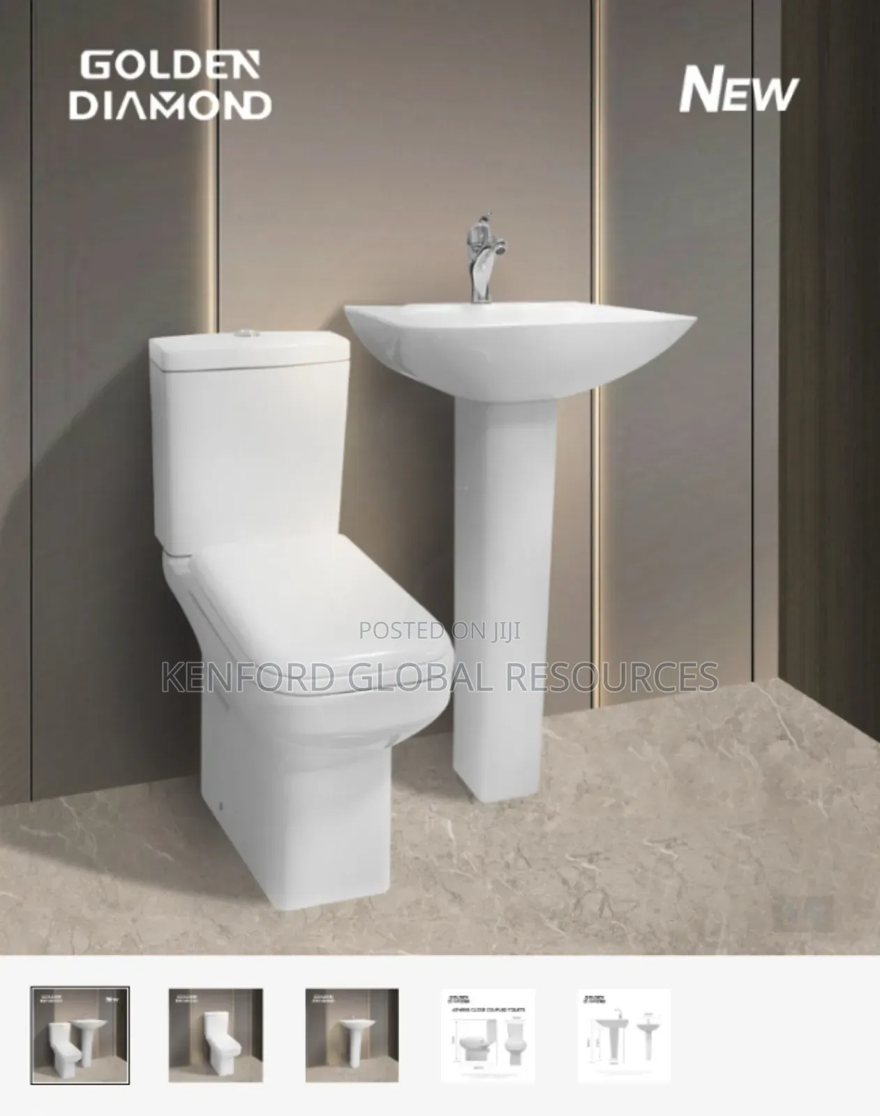 Golden Diamond Wc