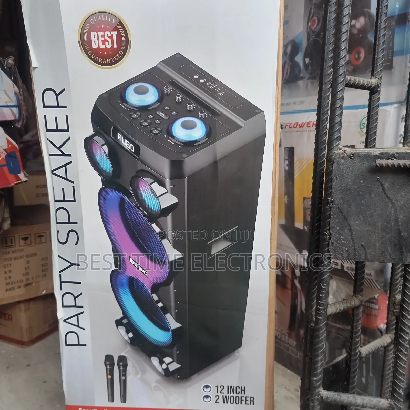 Homeflower Rechargeable Party Speaker System