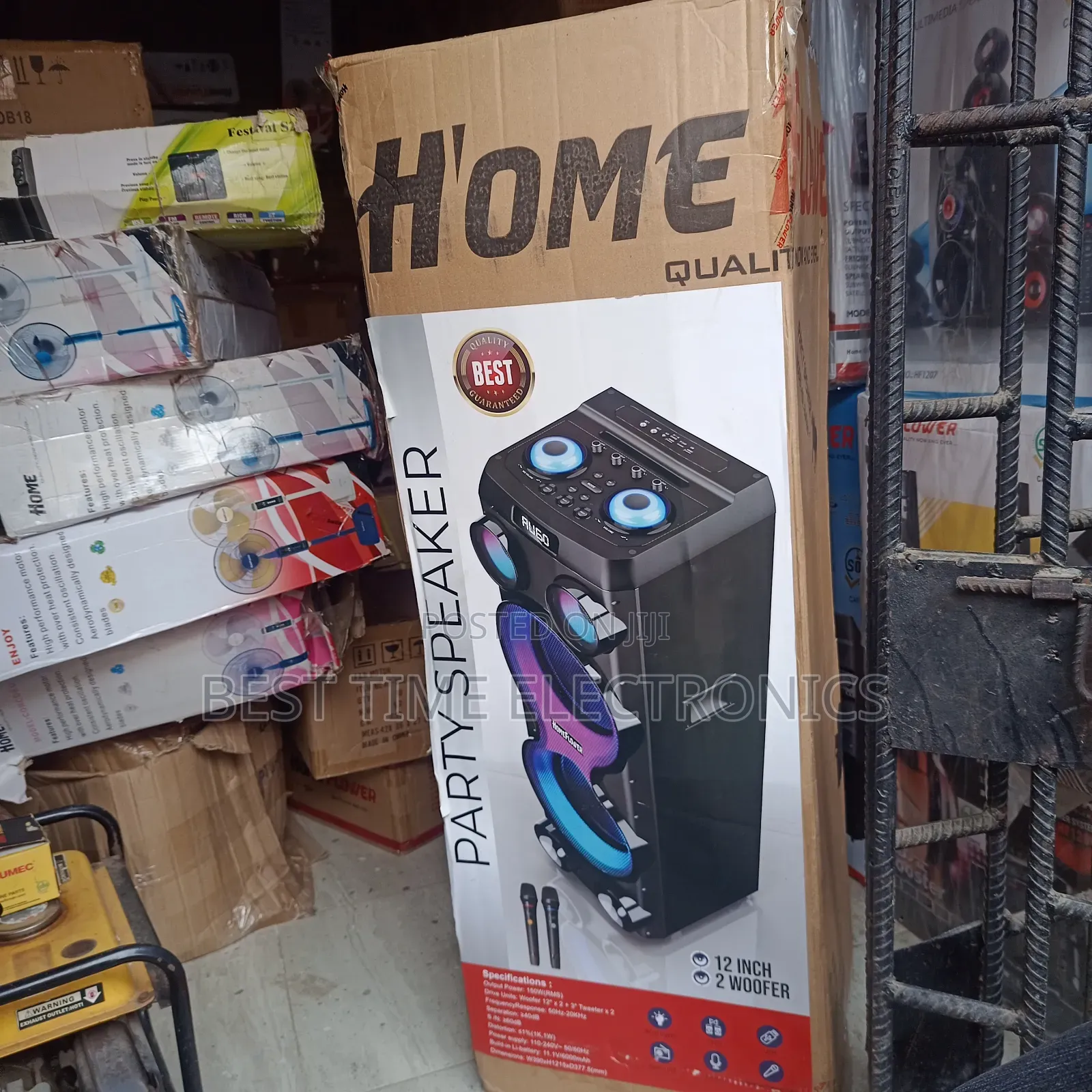 Homeflower Rechargeable Party Speaker System