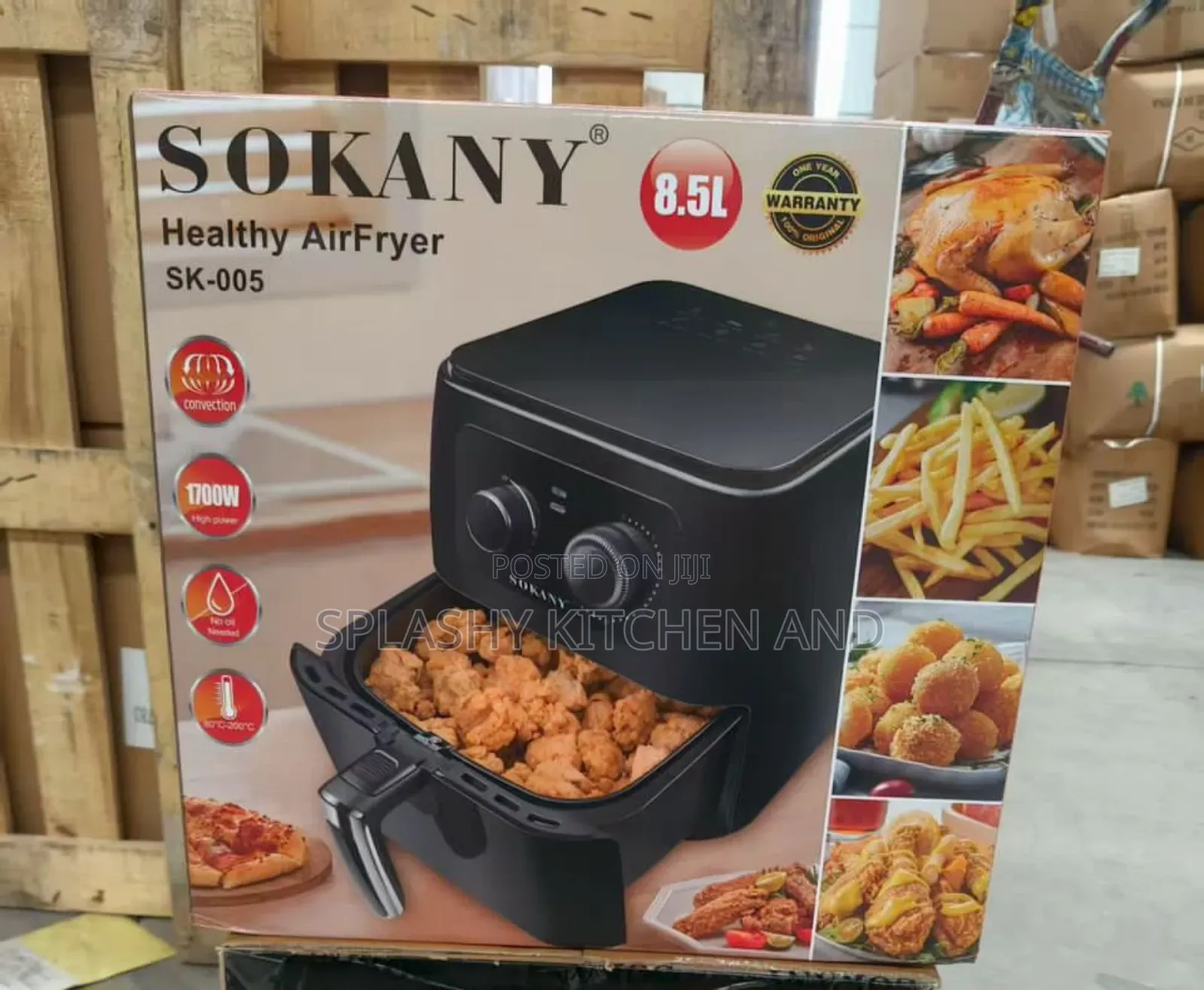 Sokany 8.5 Litres Electric Air Fryer