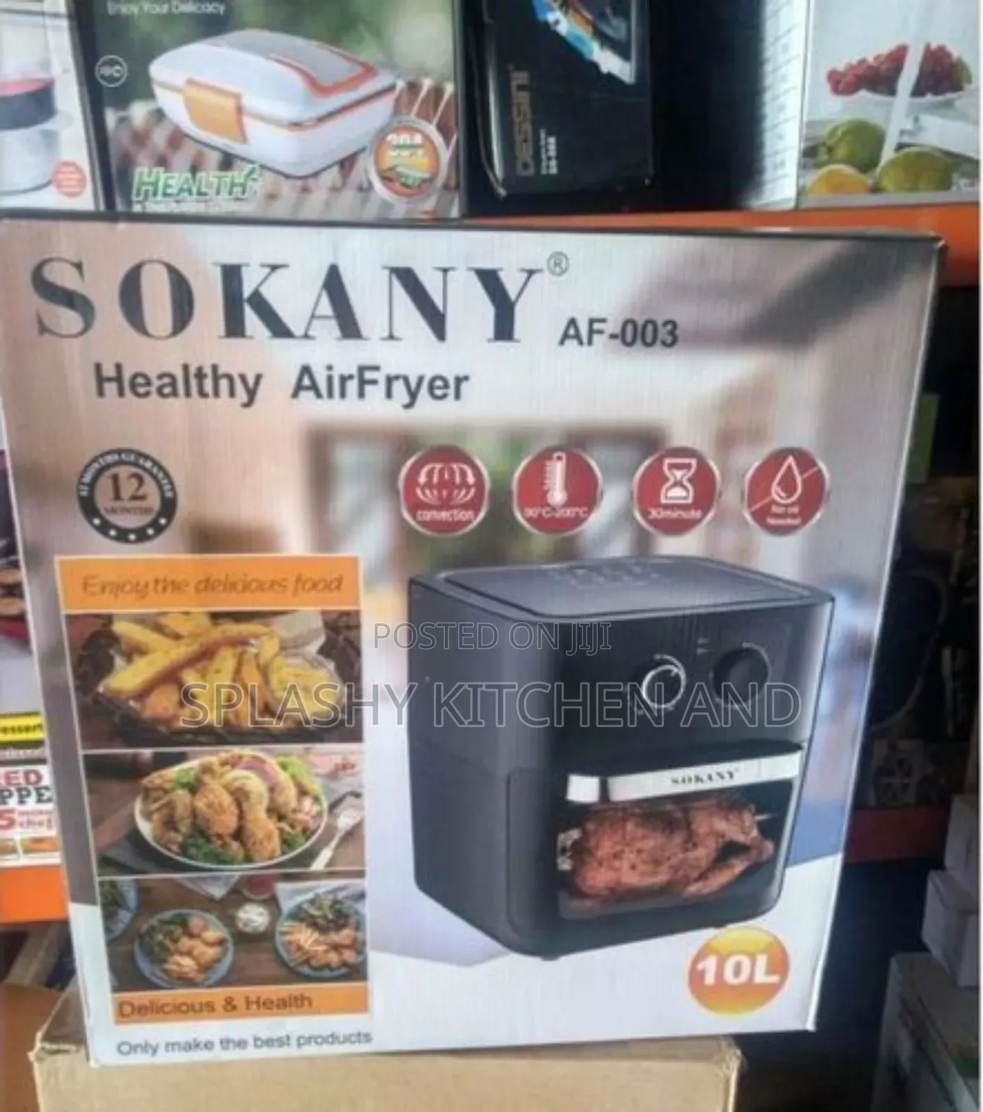 Sokany Electric 10 Litre Air Fryer