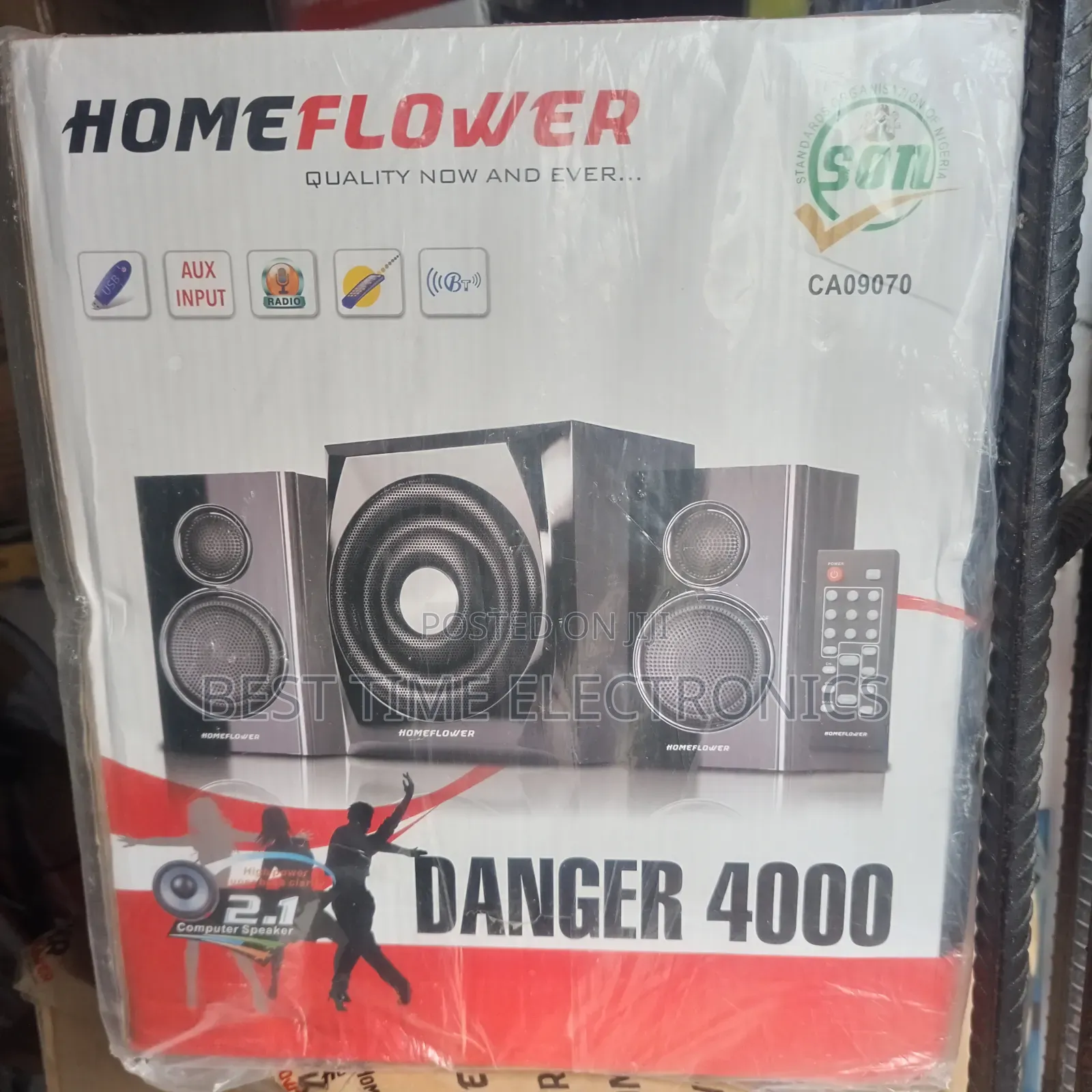 Homeflower Danger 4000 Multimedia Speaker System