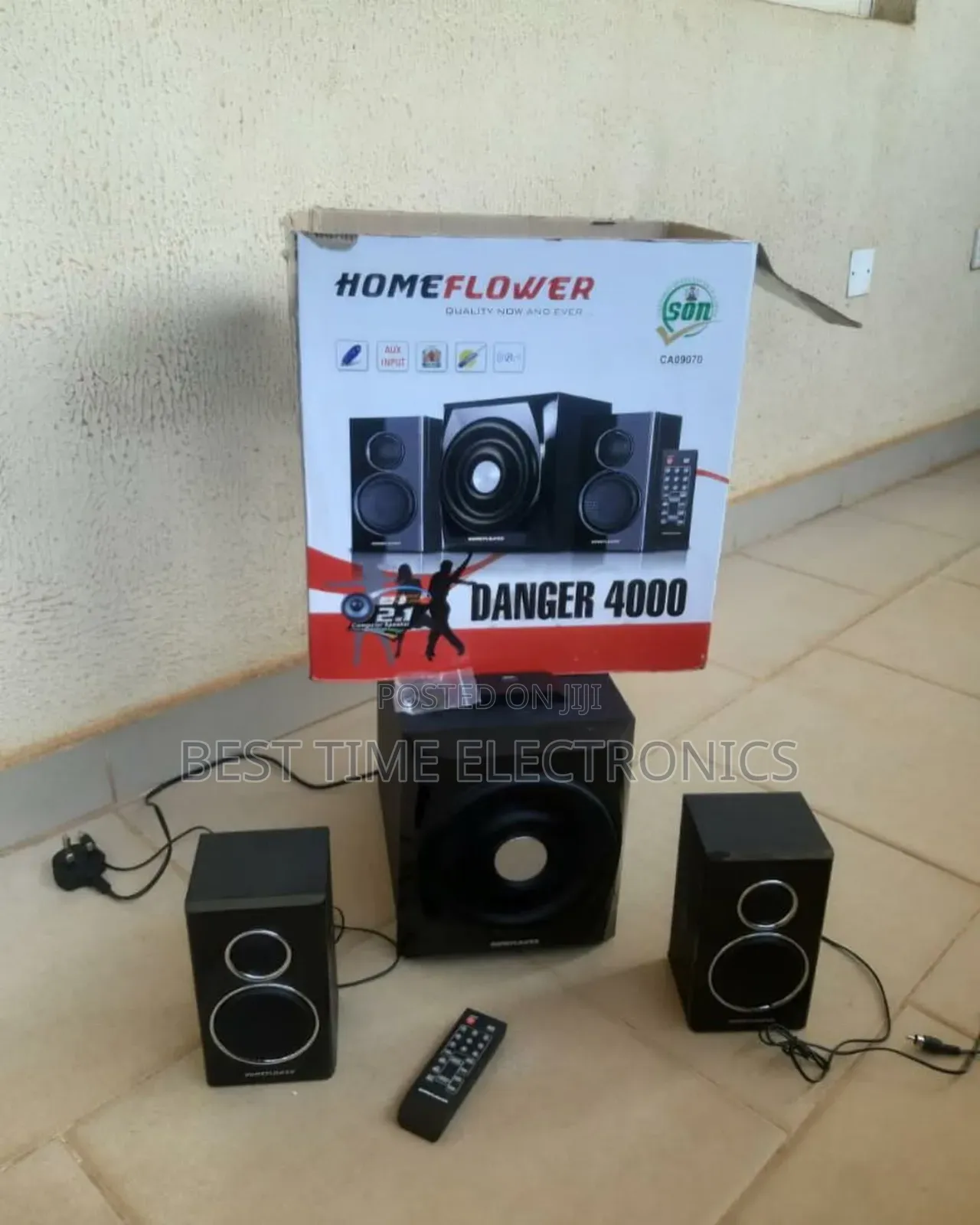 Homeflower Danger 4000 Multimedia Speaker System