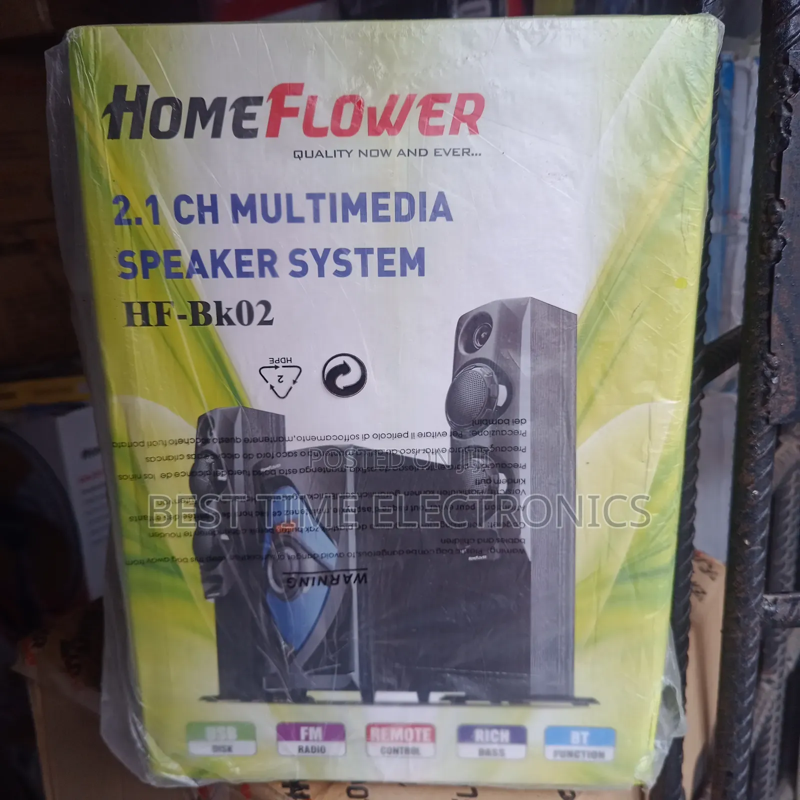 Homeflower Multimedia Sound System (Bk02)