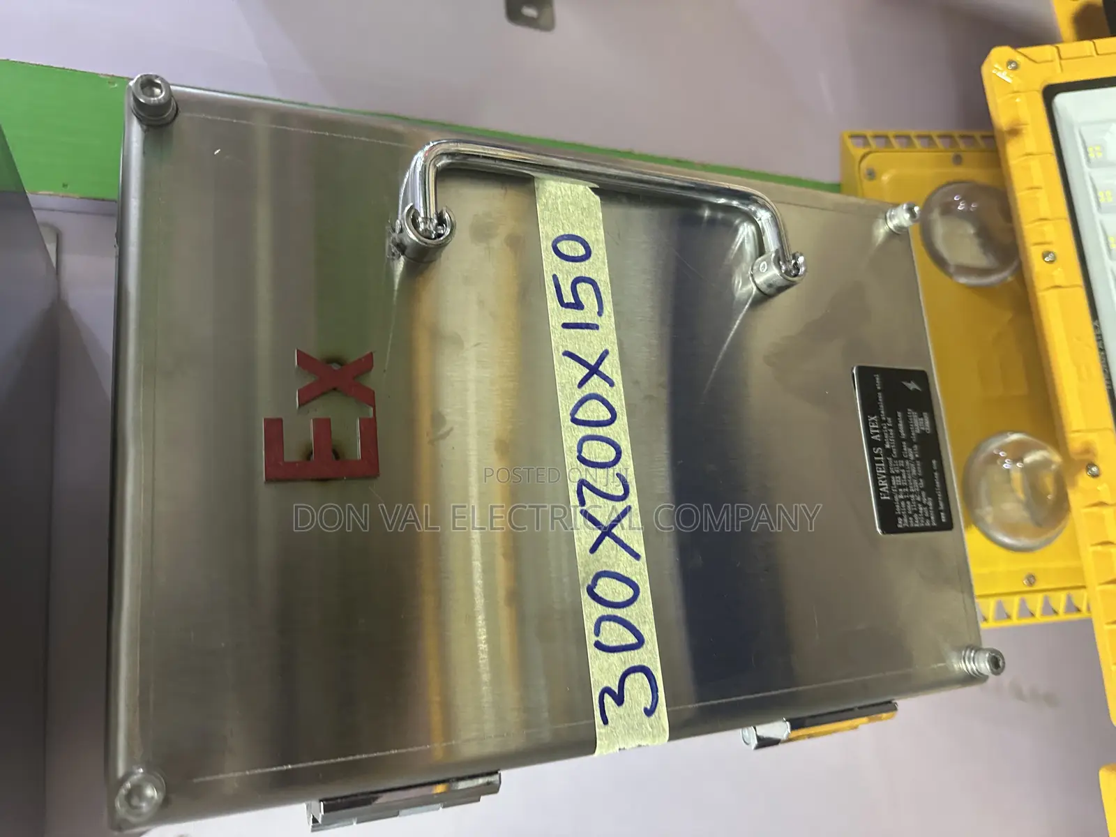 300mmx200mm Ex-Atax Junction Box Explosion/Flame Proof
