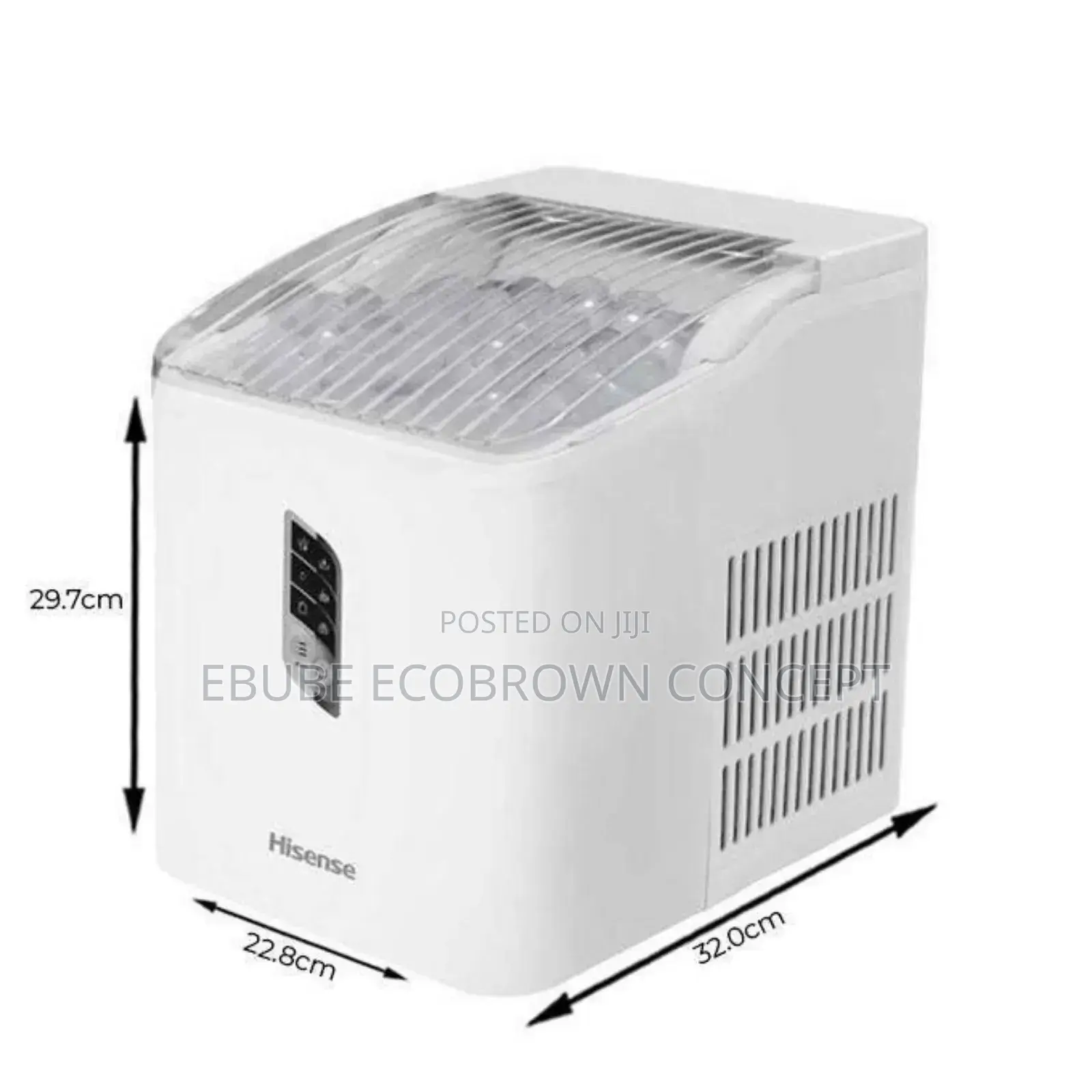 Hisense 12 Kg Ice Maker 1500ml 9pcs/7mins