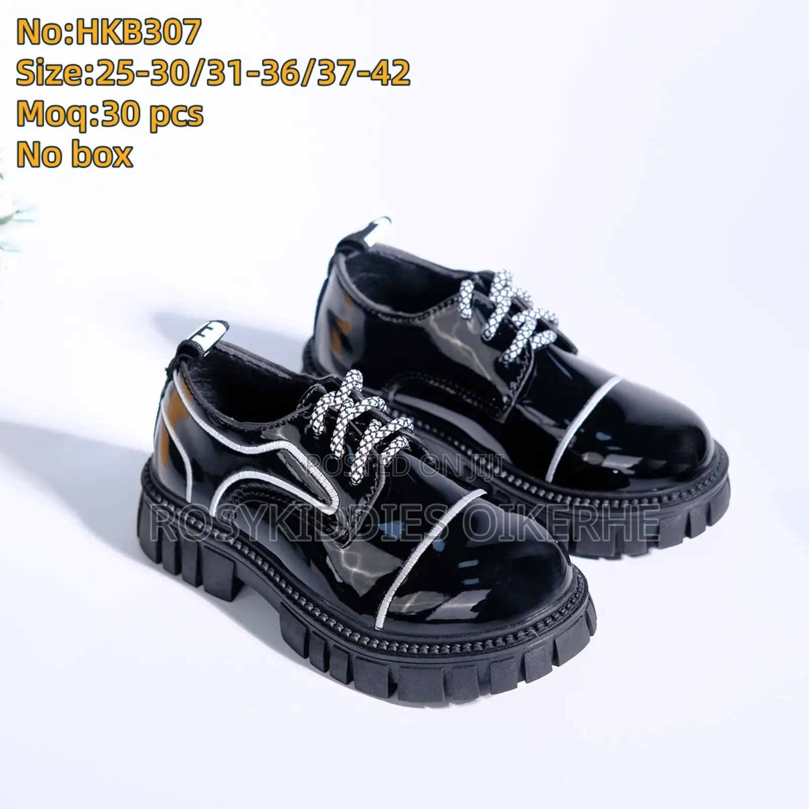 Boys Dr Marten Luxury Formal Shoe