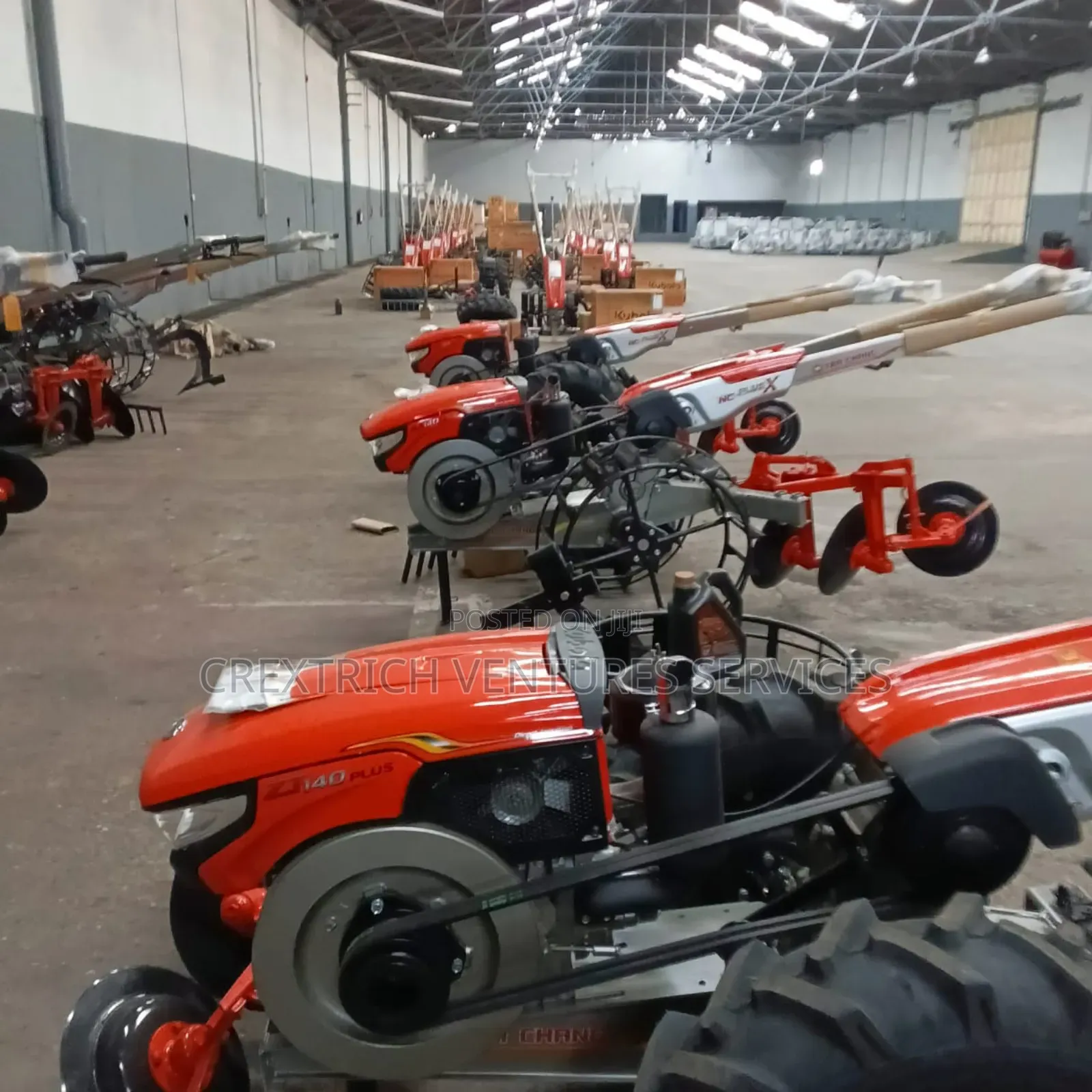 15 Hp Kubota Walking Hand Tractor