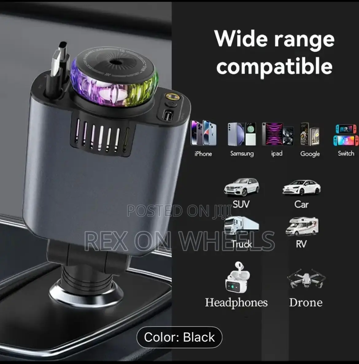 Car Charger And Diffuser