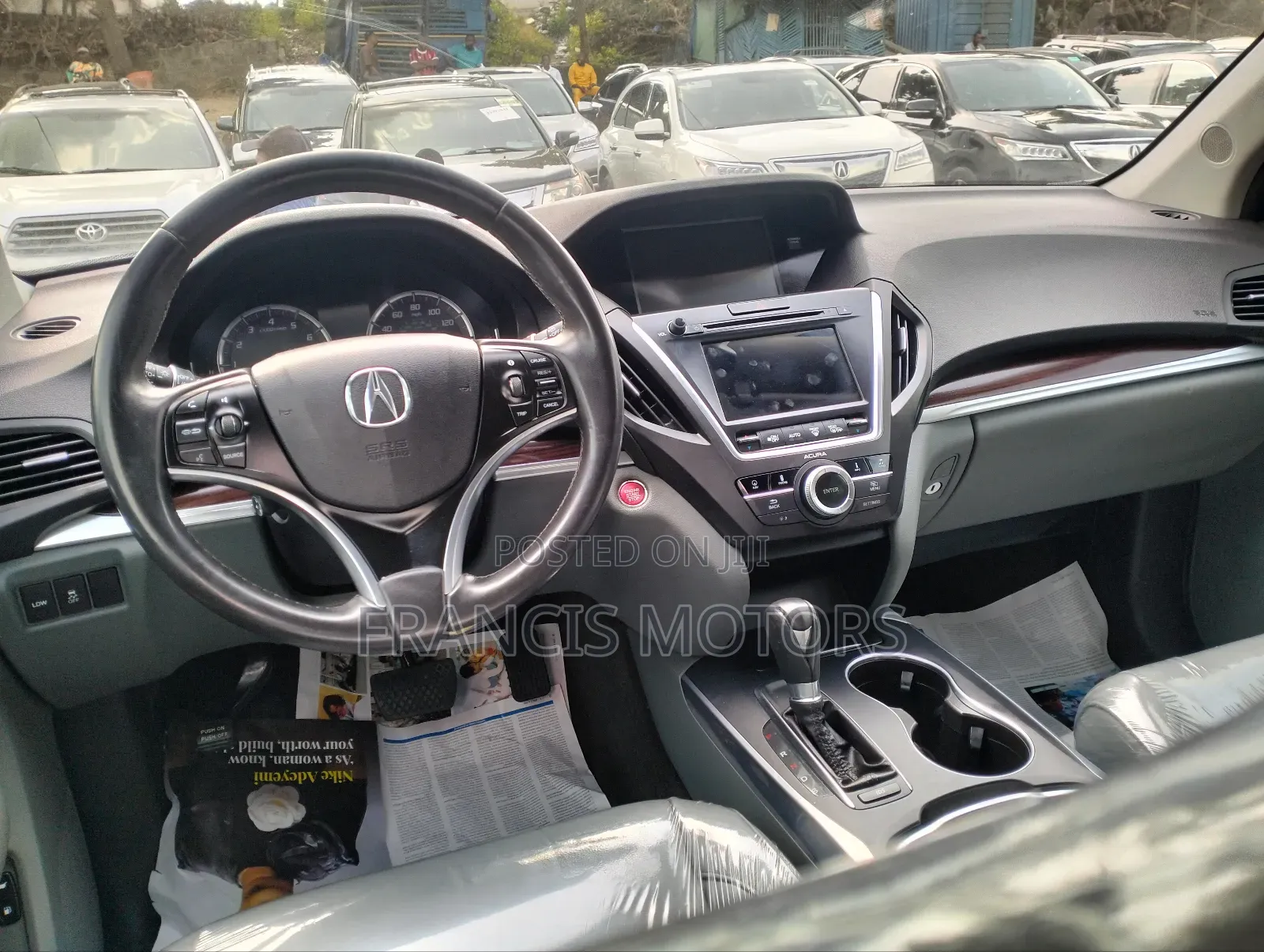 Acura MDX SH-AWD 4dr SUV AWD (3.5L 6cyl 6A) 2015 Gray