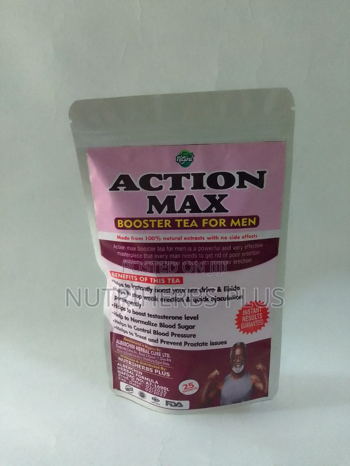 Action Max Booster Tea: For Instant Boost of Sex Drive Libido