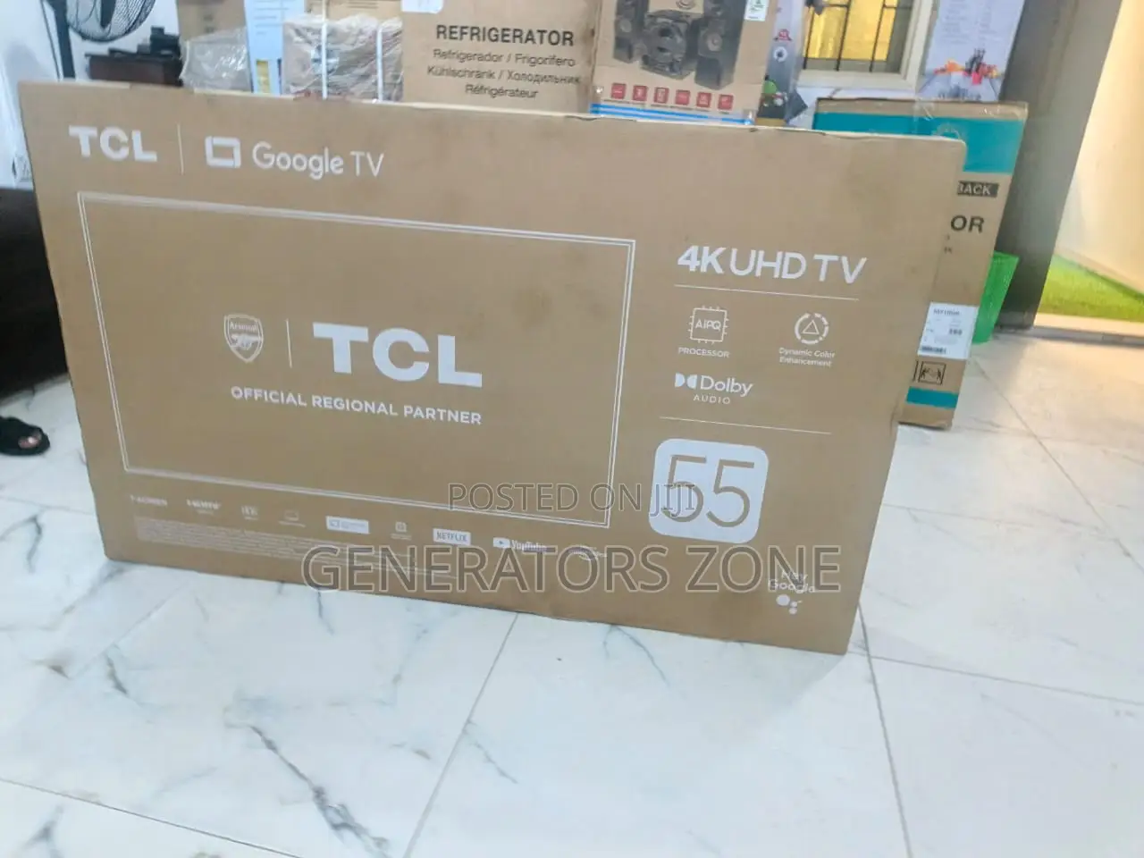 TCL 55-Inch Google Uhd Tv 55v6b