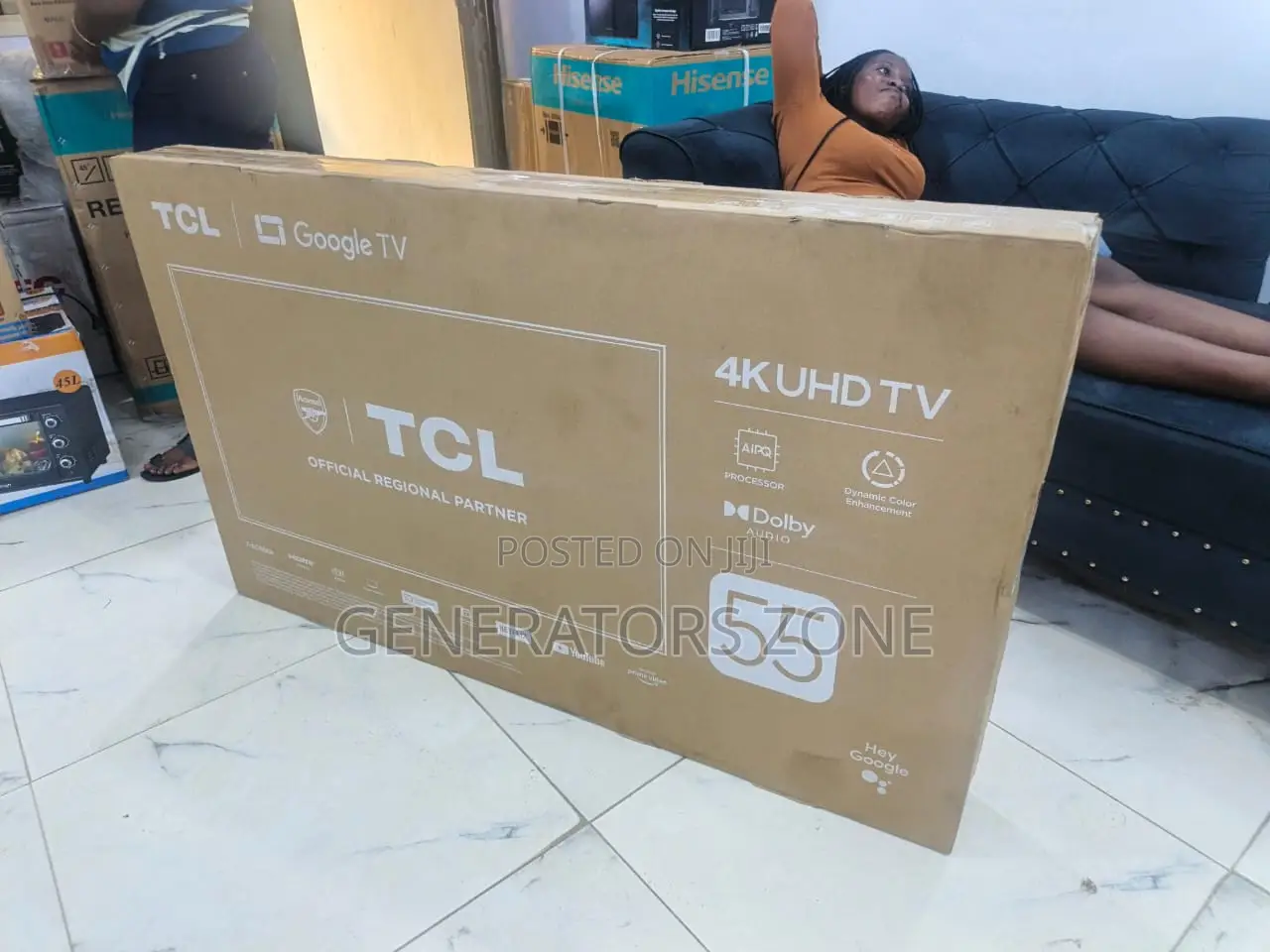 TCL 55-Inch Google Uhd Tv 55v6b