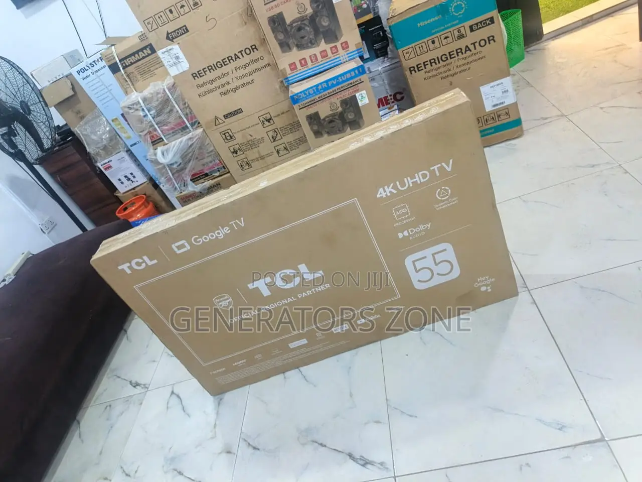 55v6b TCL Google Smart Tv 55-Inch