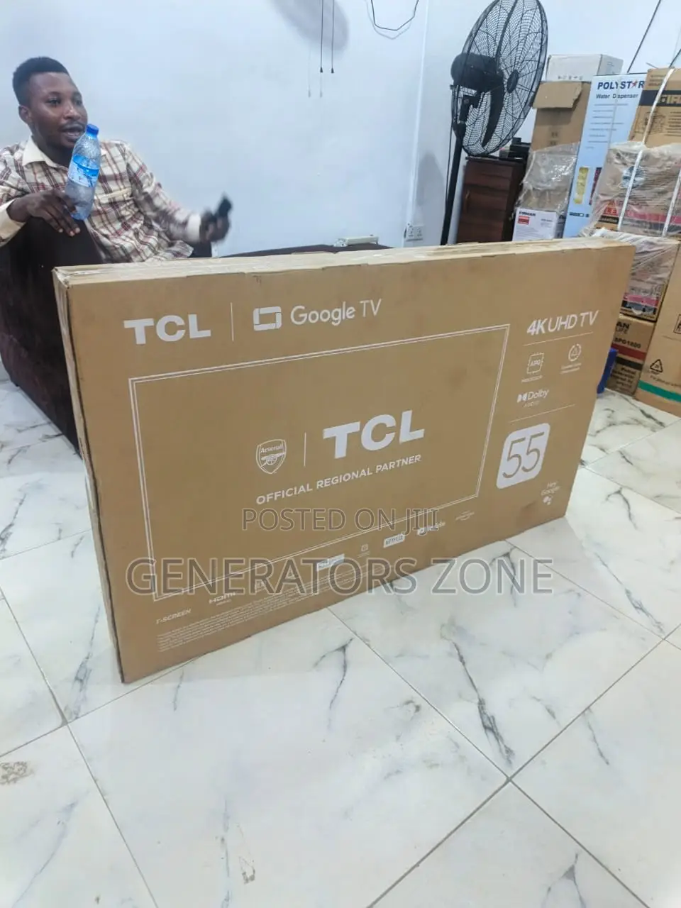 TCL 55-Inch Ultra Hd Google Tv 55v6b
