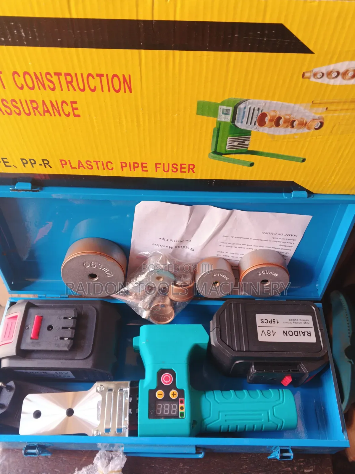 Cordless Ppr Welding Raidon Tools