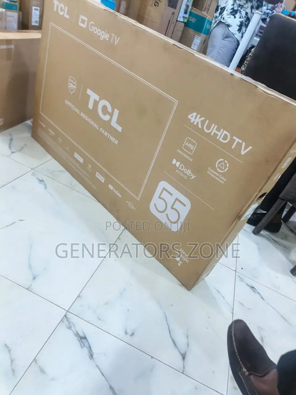 55-Inch TCL Uhd Google Series 55v6b