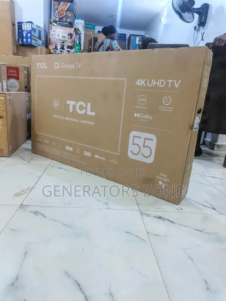 TCL 55v6b 55" Google Os Uhd Tv
