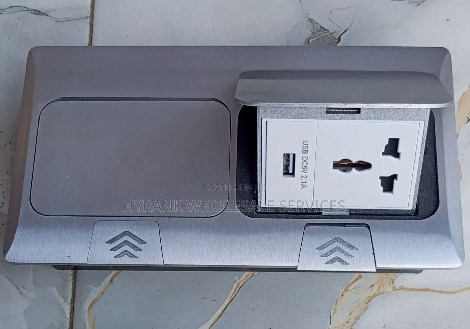 Floor Sockets, 13amps Double Floor Sockets With Usb Outlet