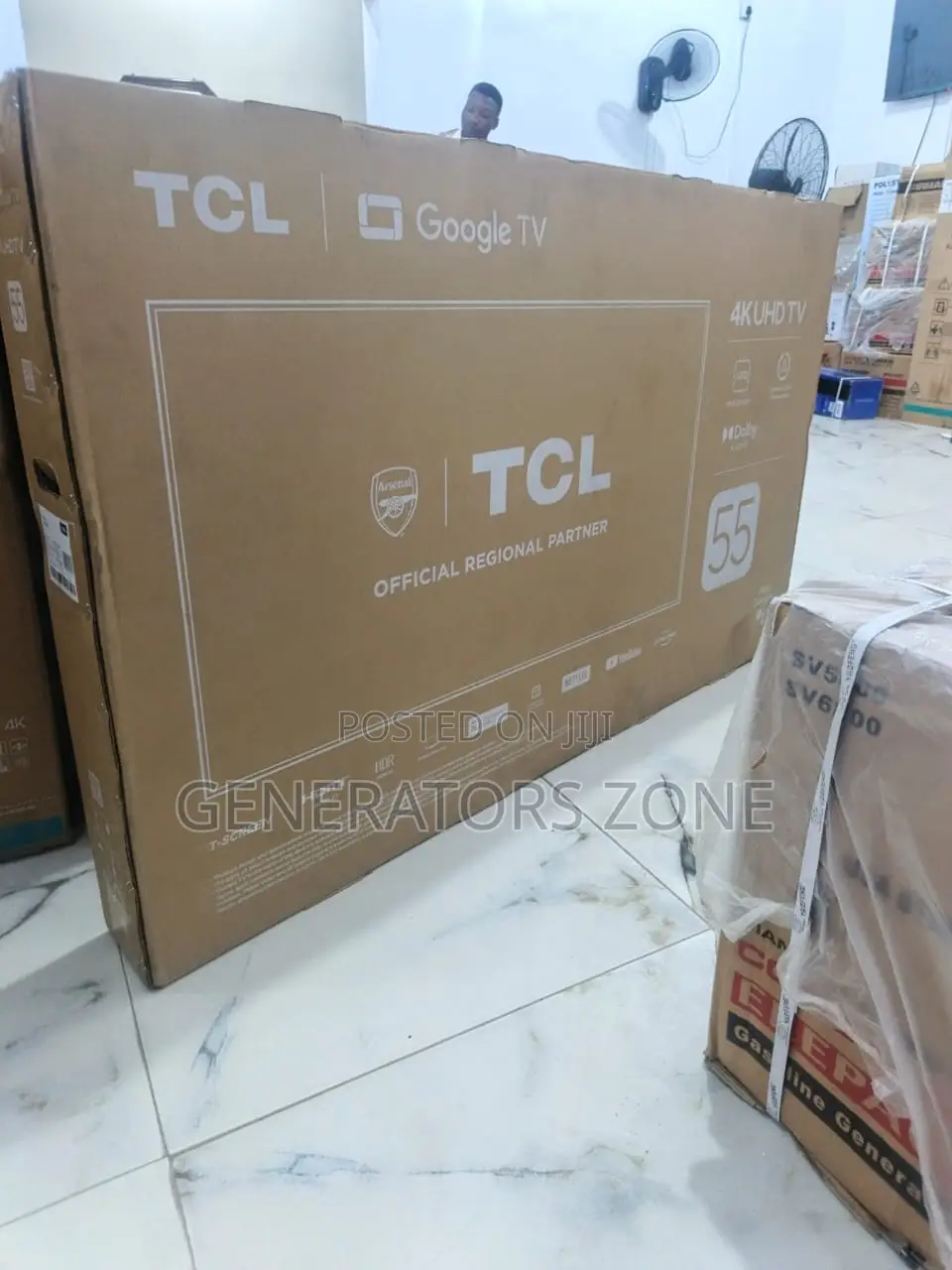TCL 55-Inch Uhd Google Operating 55v6b