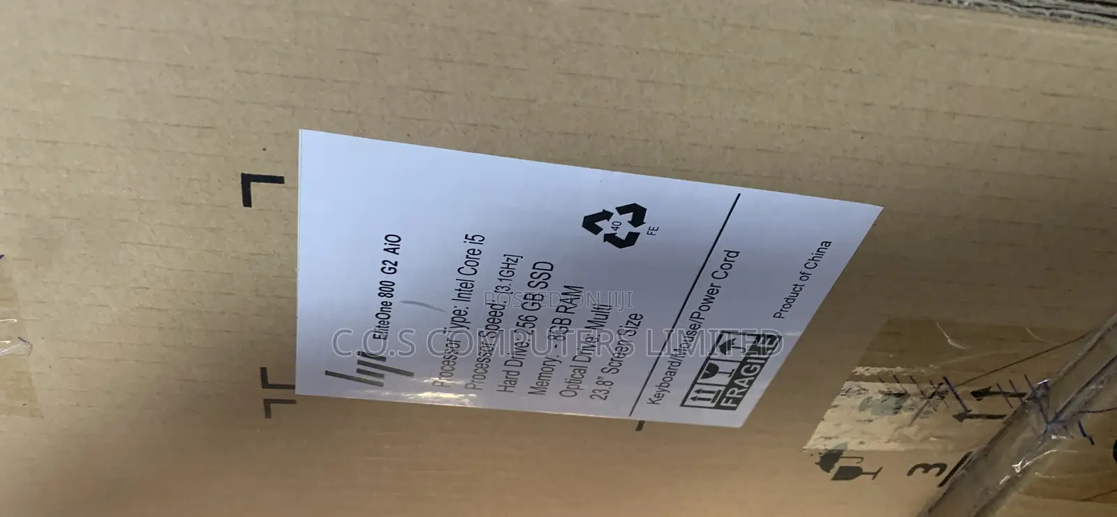 New Desktop Computer HP EliteOne 800 8GB Intel Core i5 SSD 256GB
