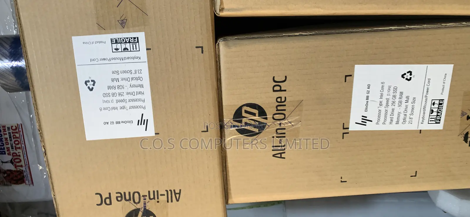 New Desktop Computer HP EliteOne 800 8GB Intel Core i5 SSD 256GB