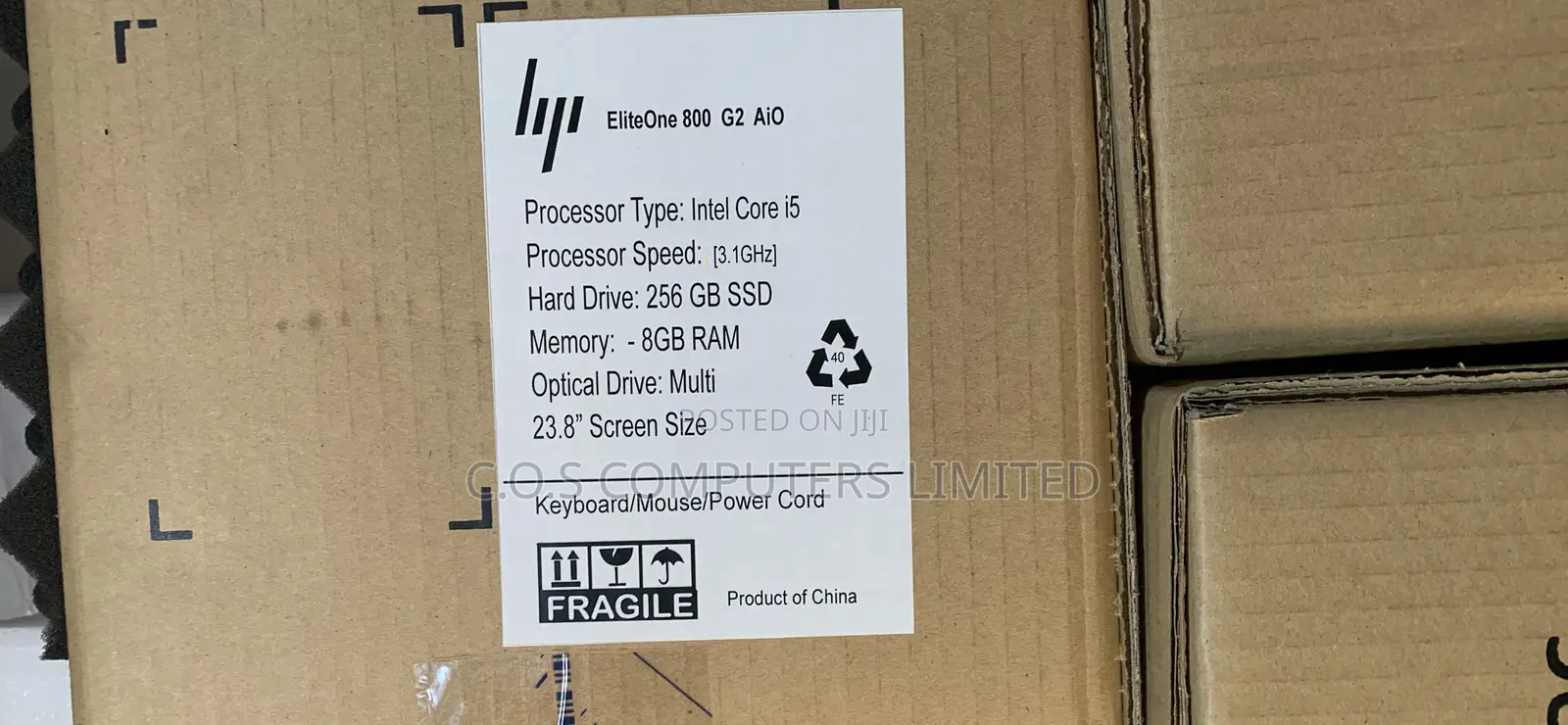 New Desktop Computer HP EliteOne 800 8GB Intel Core i5 SSD 256GB